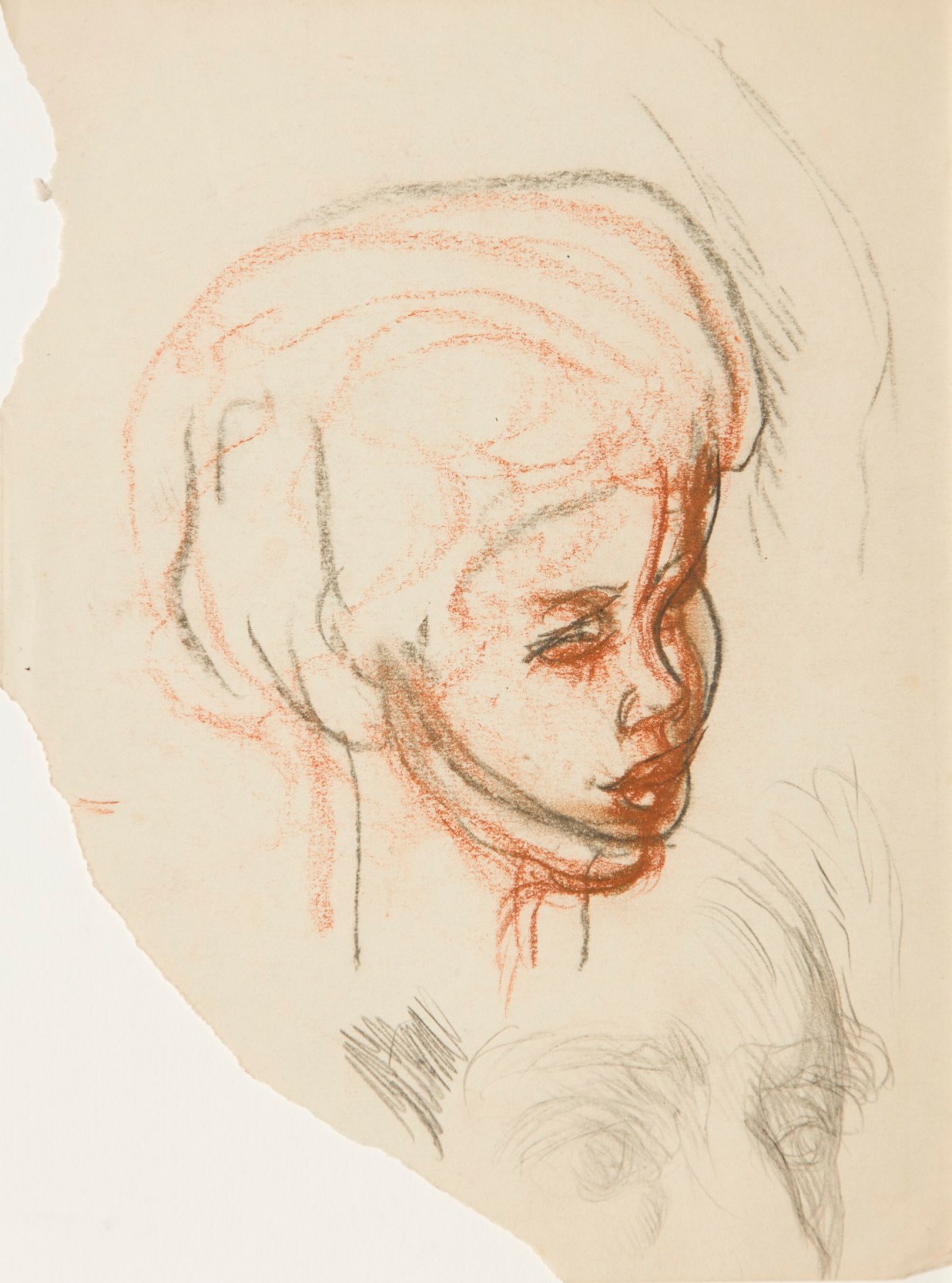 Sir George Clausen RA, Study of a child's head