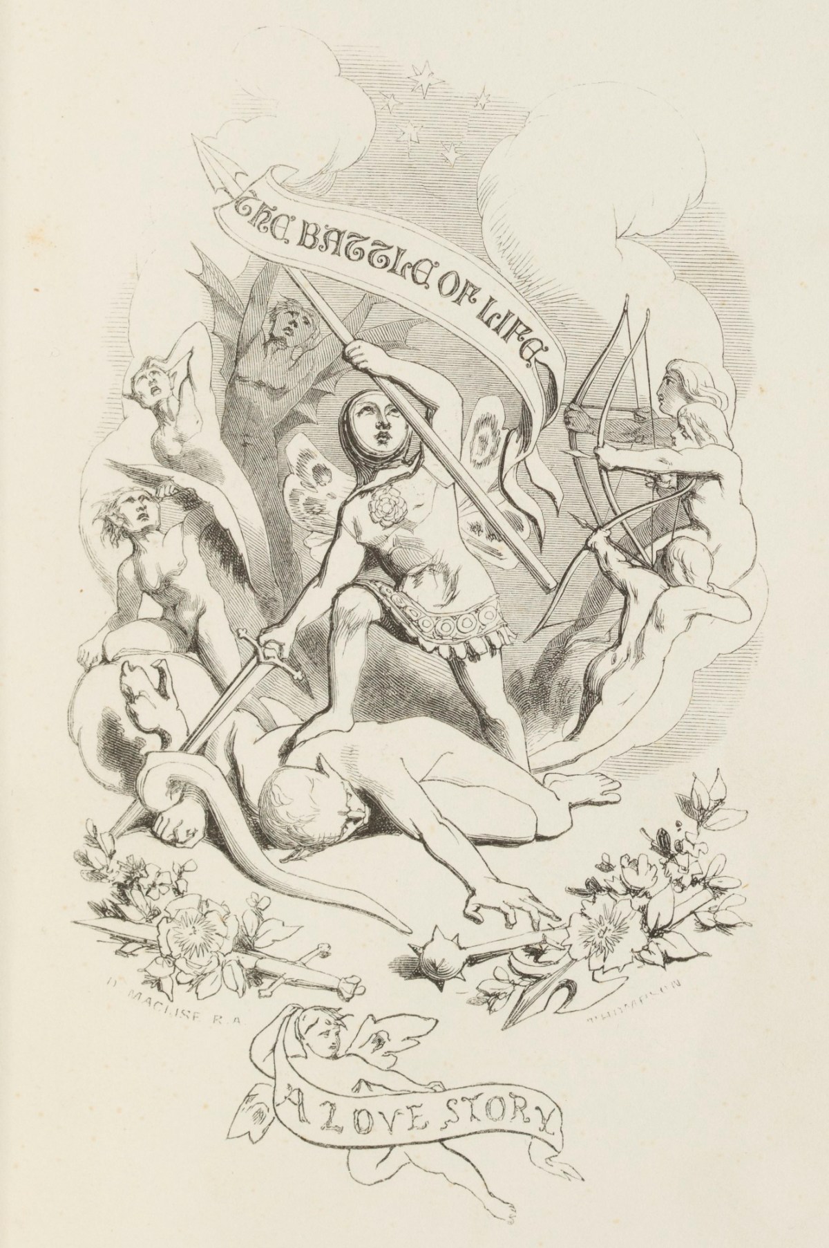 Daniel Maclise RA, Title-page