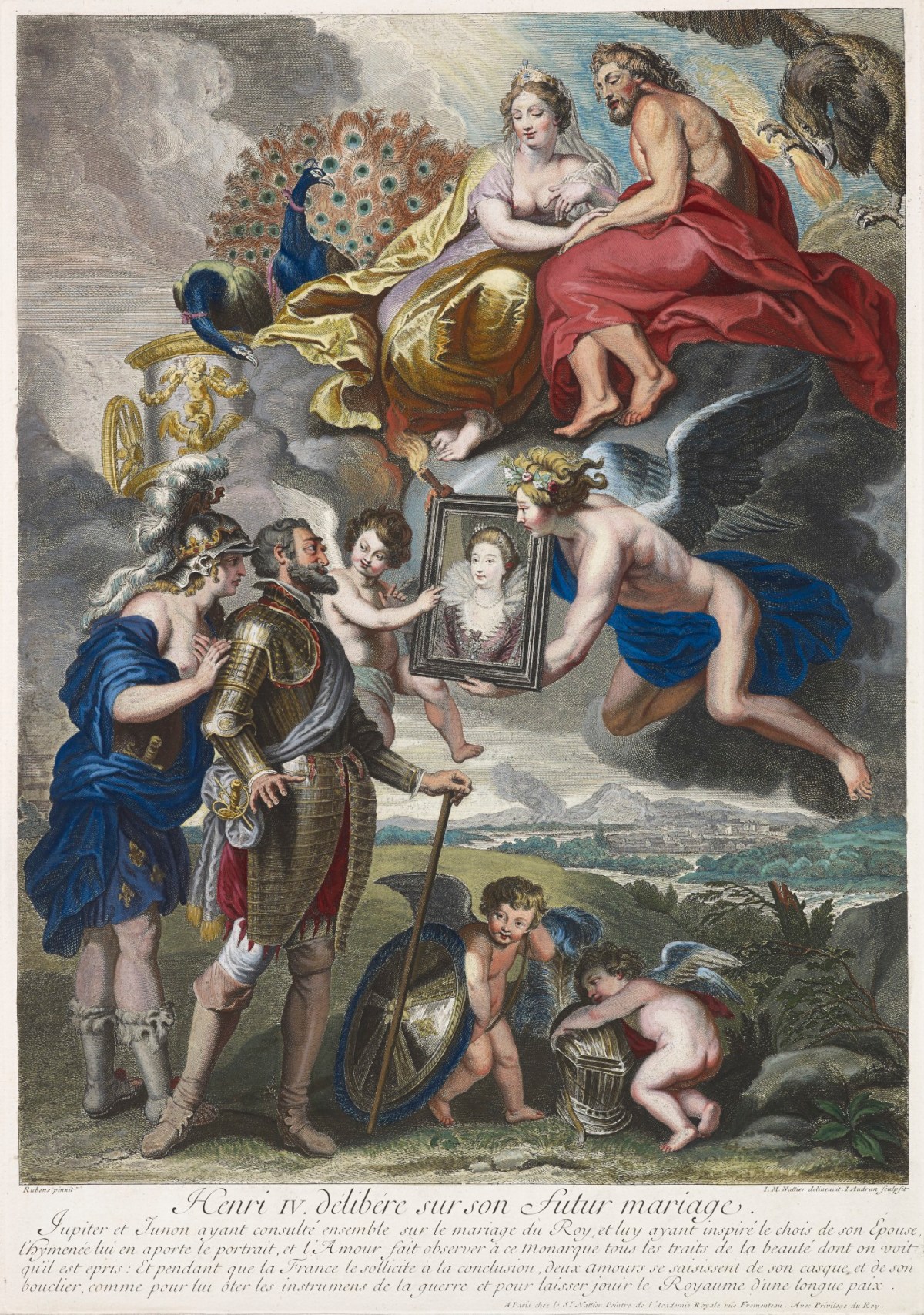 Peter Paul Rubens, Henri IV délibére sur son futur mariage