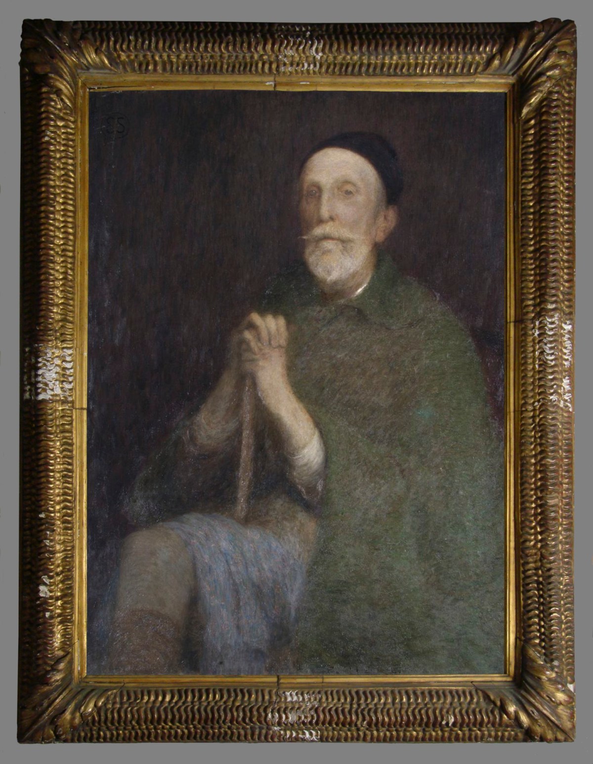 Unknown, Frame for Edward Stott ARA 'The Patriarch'