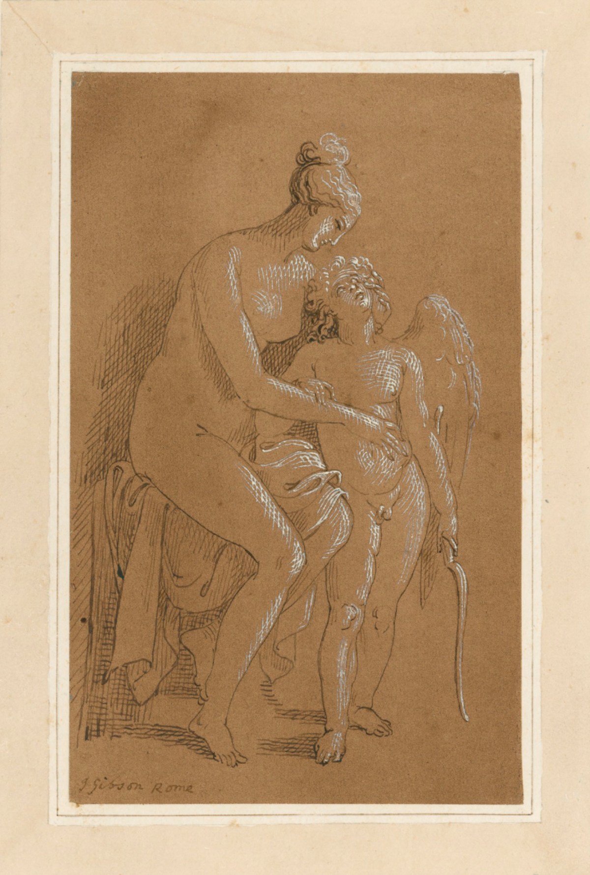 John Gibson RA, Venus and Cupid