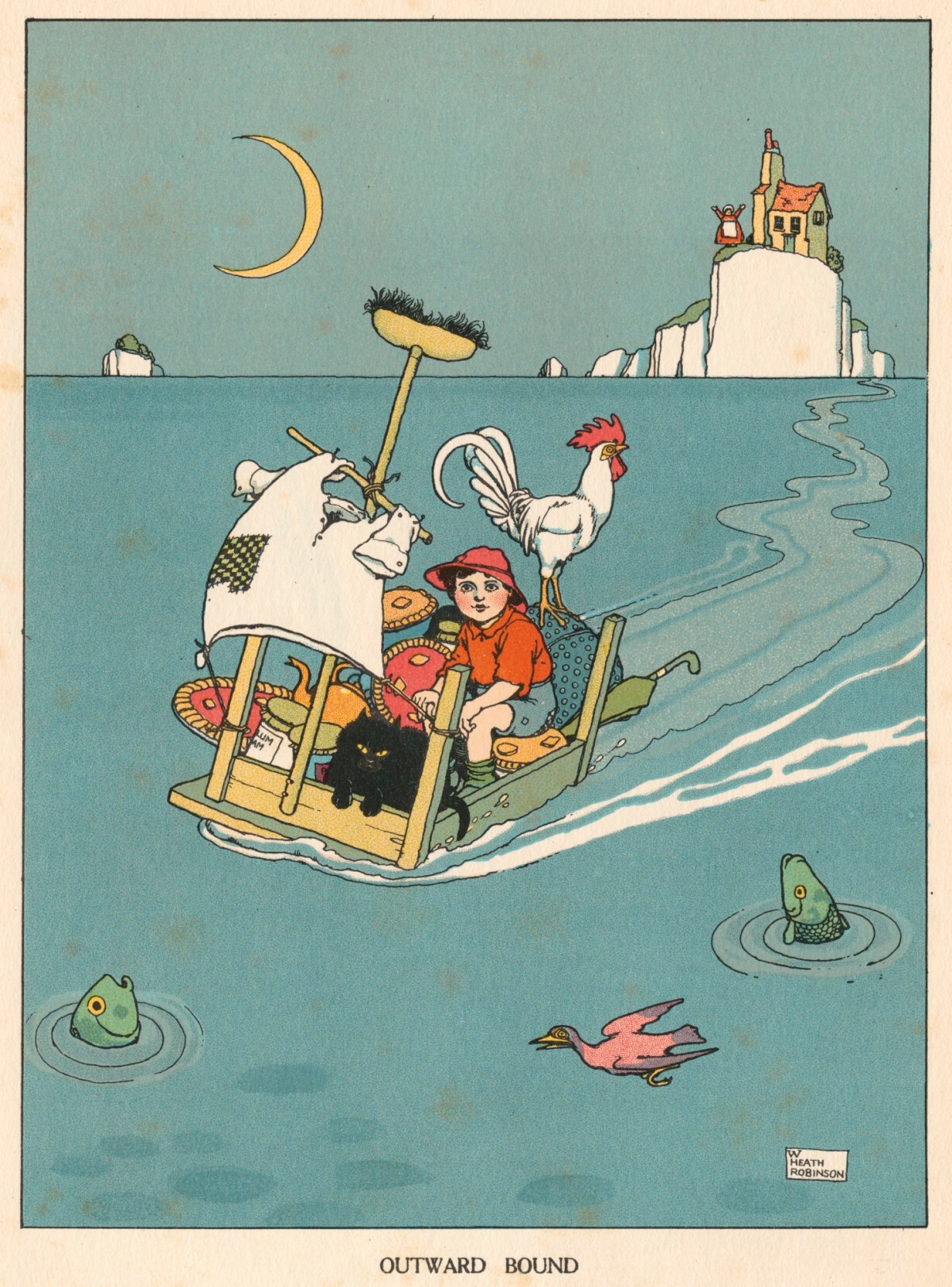 William Heath Robinson, 'Outward Bound'