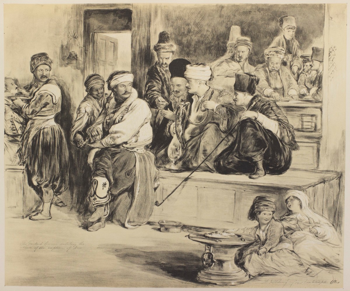 Sir David Wilkie RA, The Tartar relating the News of the Capture of Acre