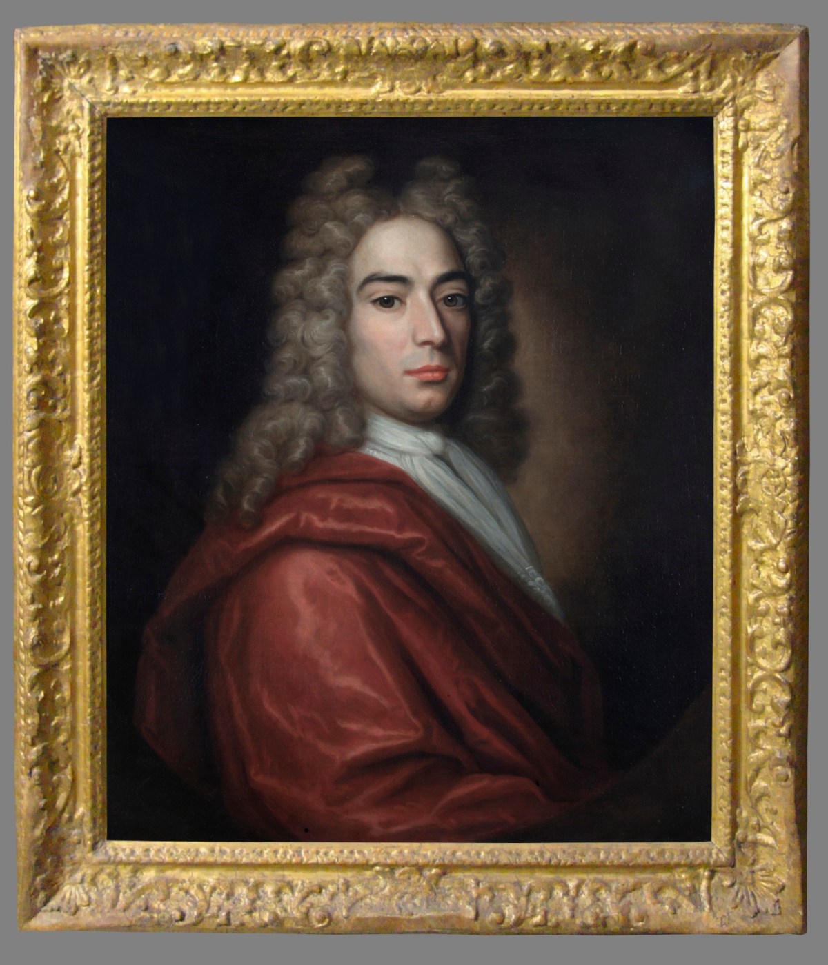 Unknown, Frame for Jacques Parmentier (attributed to) 'Portrait of a Man (Lord Burlington?)'