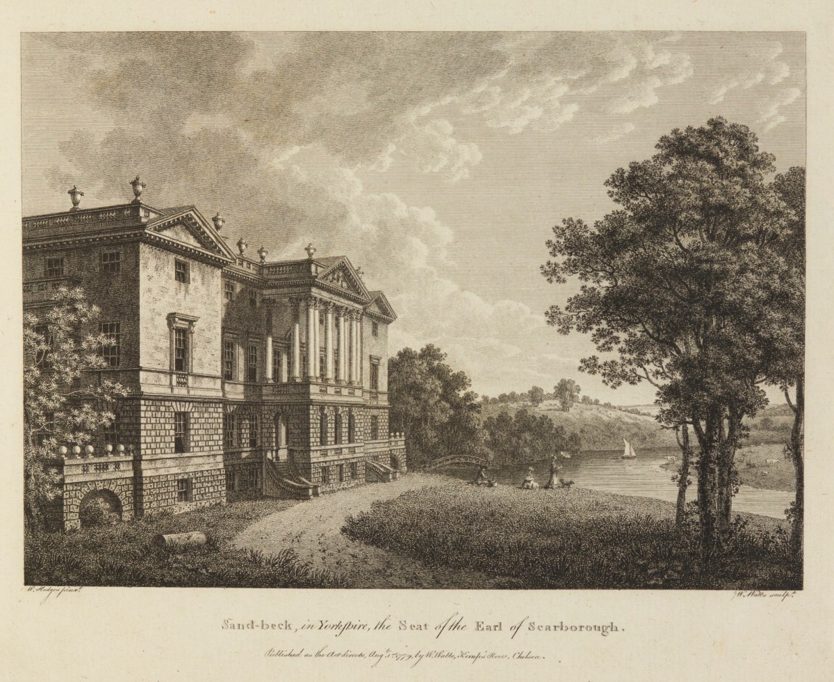 William Hodges RA, Sandbeck, in Yorkshire, the seat of the Earl of Scarborough
