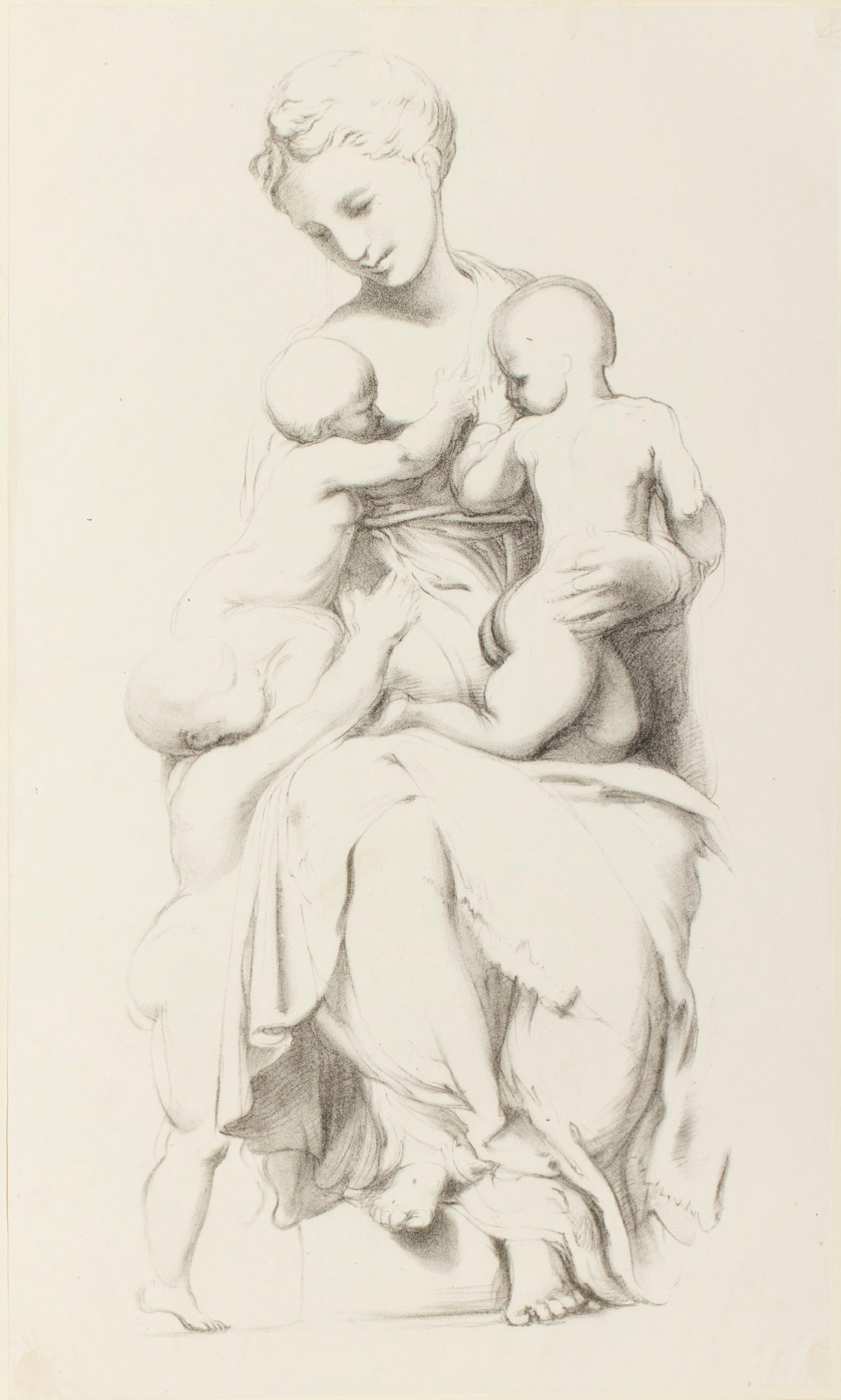 Raphael, Plate 30: 'Charity' attributed to Raffaello Sanzio