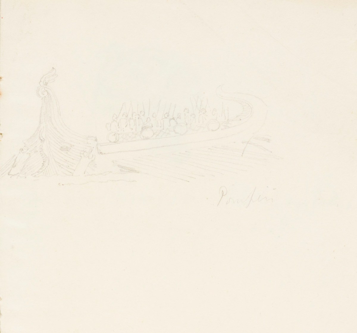 Richard Westmacott the Younger RA, Leaves from a sketchbook with drawings after Greek and Roman art