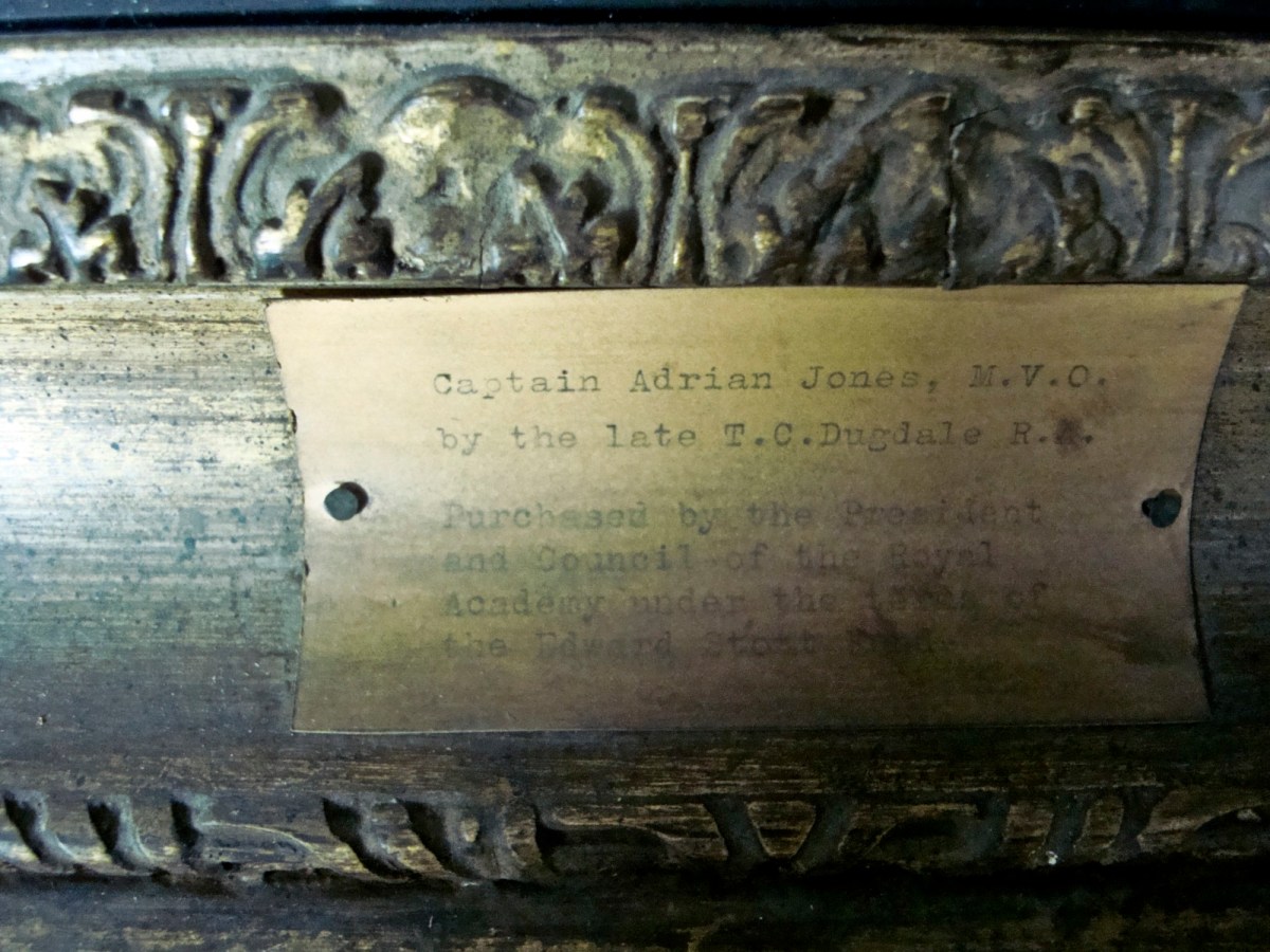Unknown, Frame for Thomas Cantrell Dugdale RA 'Portrait of Captain Adrian Jones'