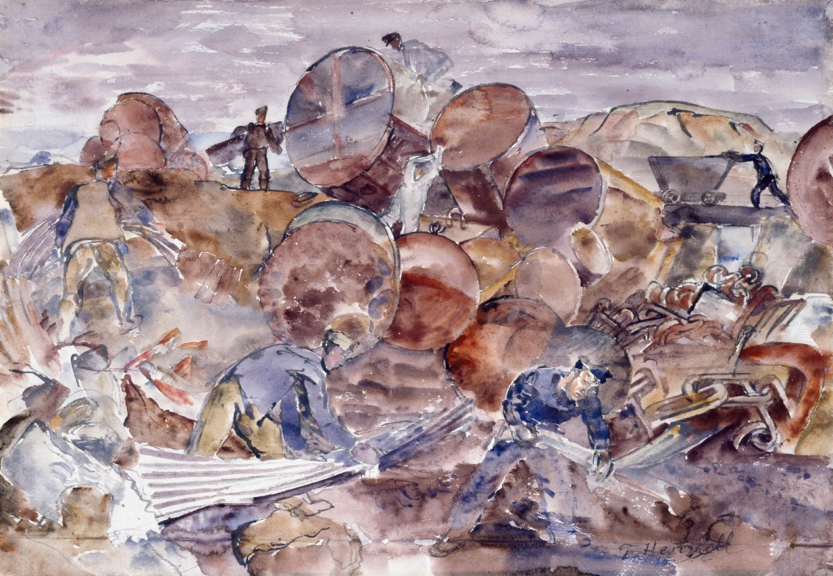 Thomas Hennell, Dump of war material, Iceland