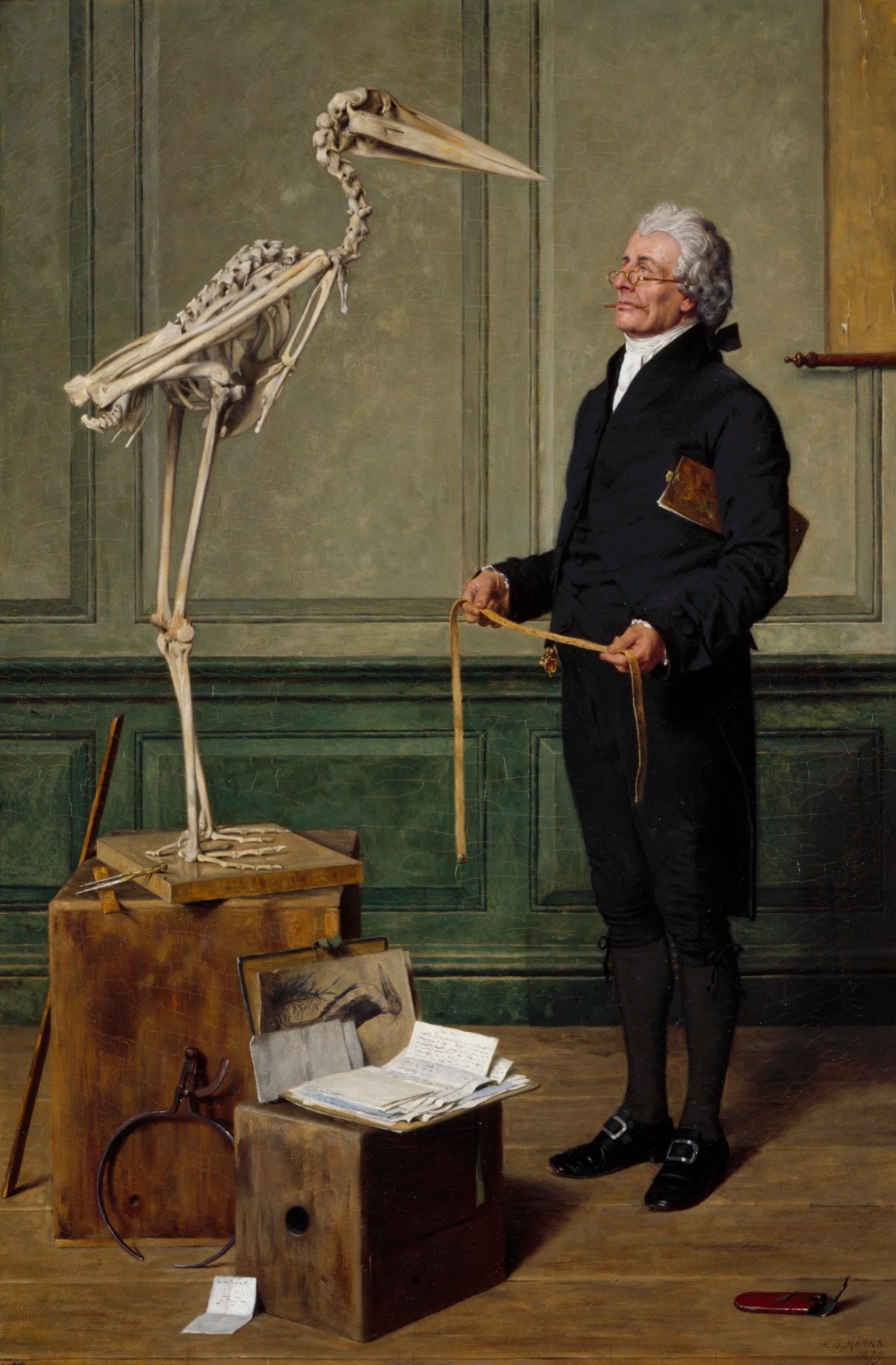 Henry Stacy Marks RA, Science is Measurement