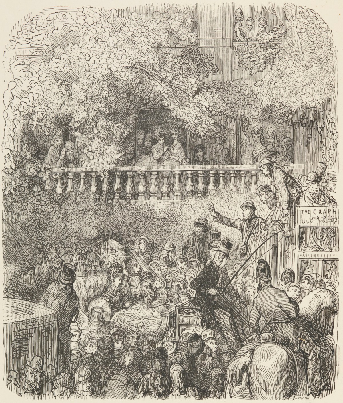 Gustave Doré, A Block on the Road