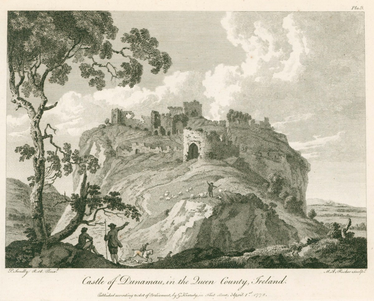 Paul Sandby RA, Dunemace Castle, Queen's County, Ireland