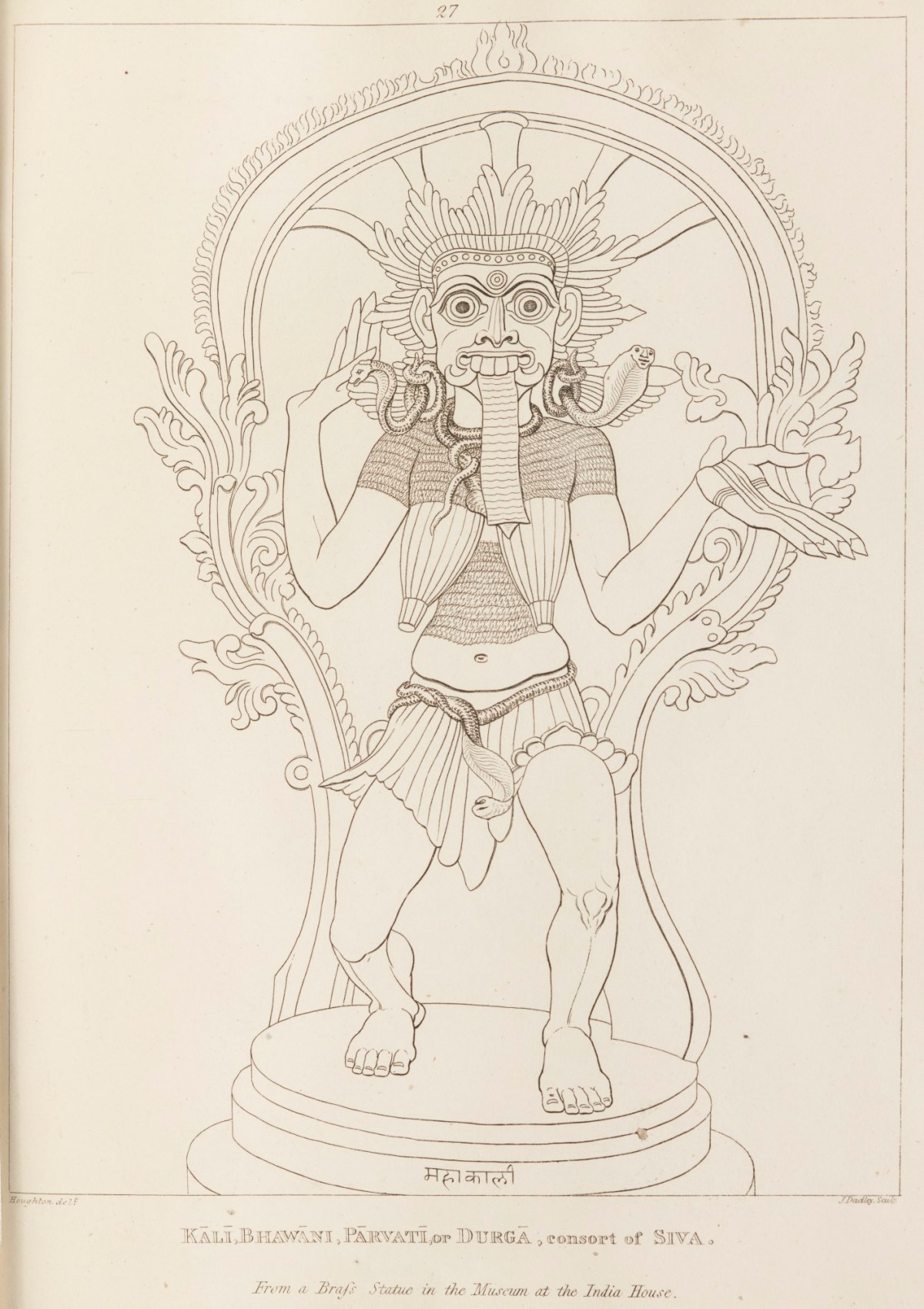 Matthew Haughton and Moses Haughton the younger, The goddess Kali