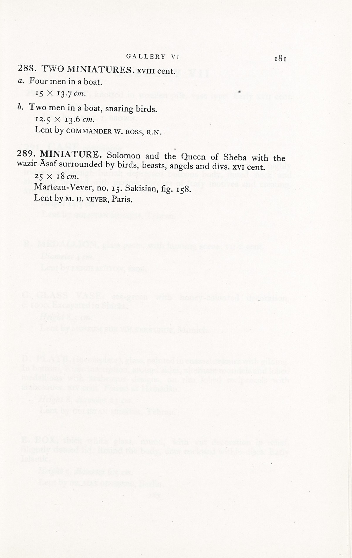 Page 209 of 1931 - International Exhibition of Persian Art