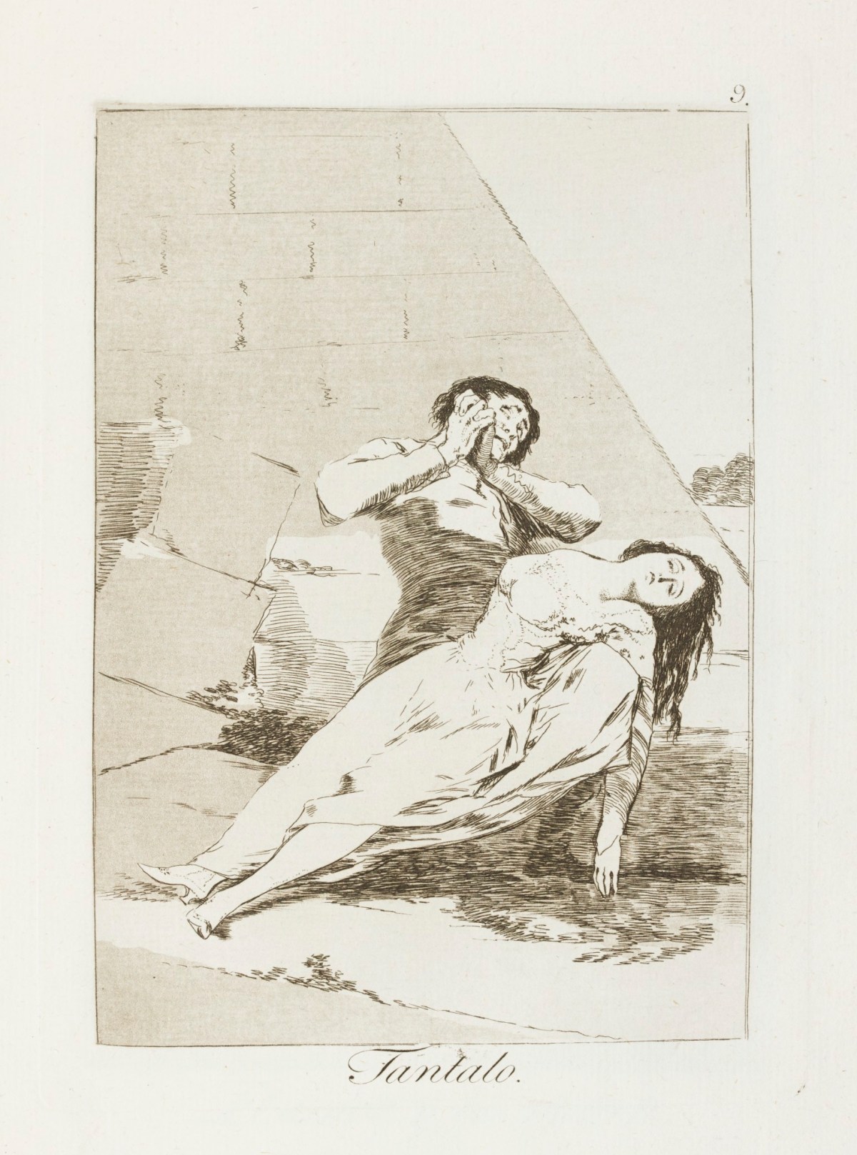 Francisco Goya, 'Tantalo.'