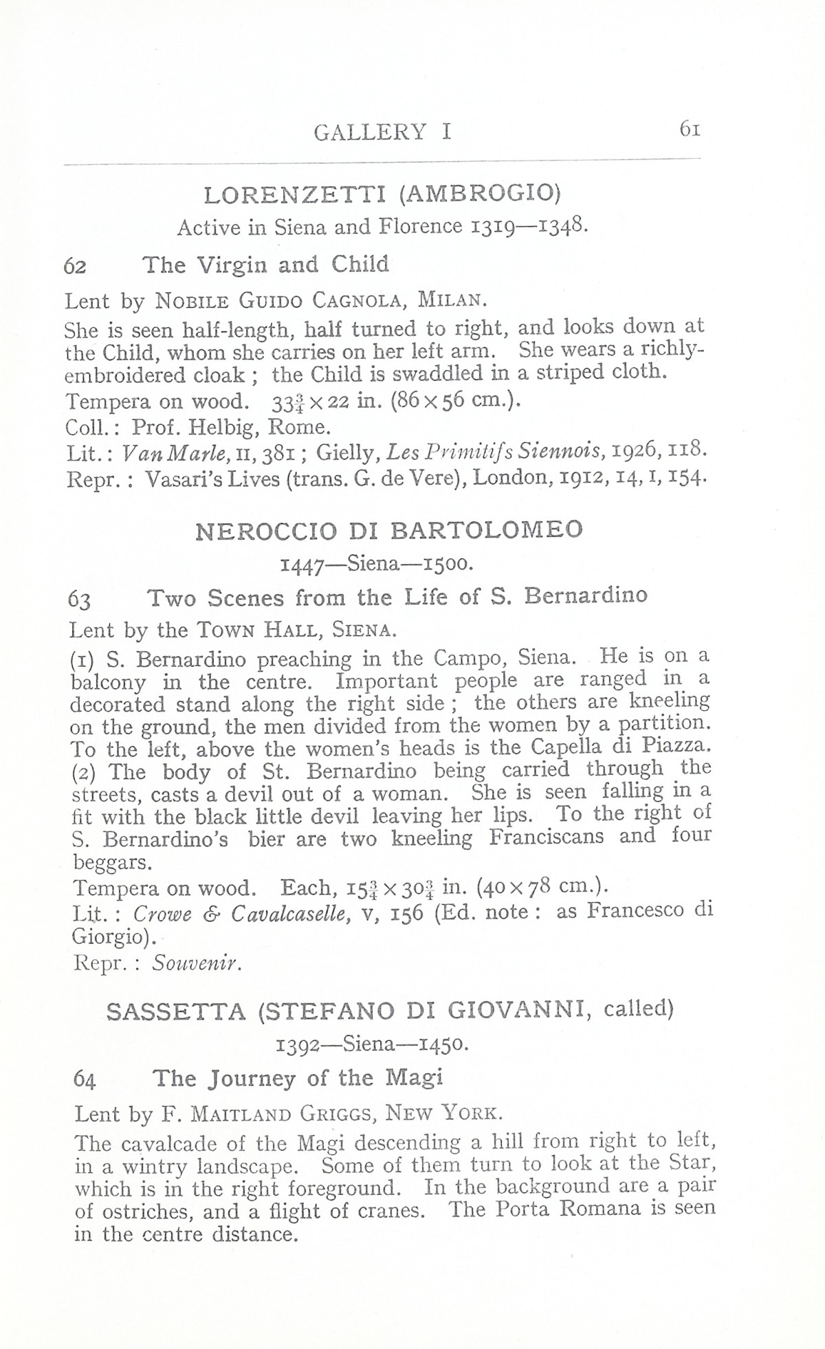 Page 65 of 1930 - Exhibition of Italian Art 1200-1900