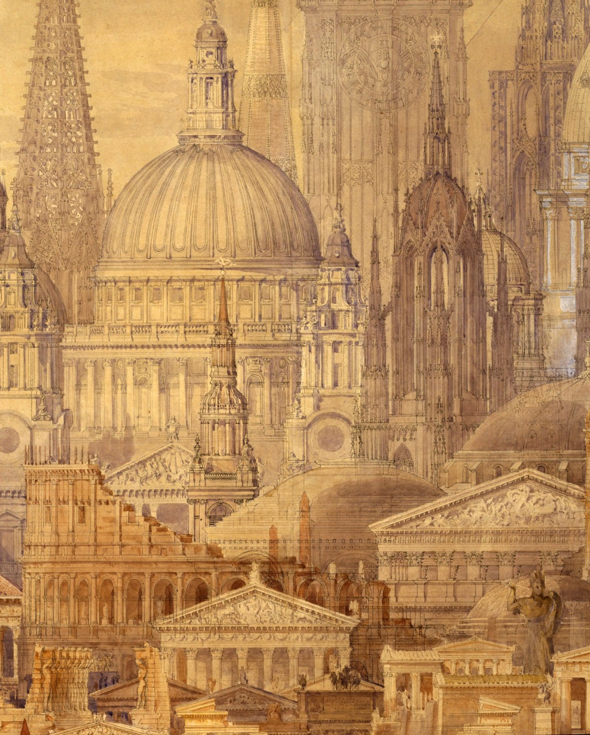 C.R. Cockerell RA, The Professor's Dream