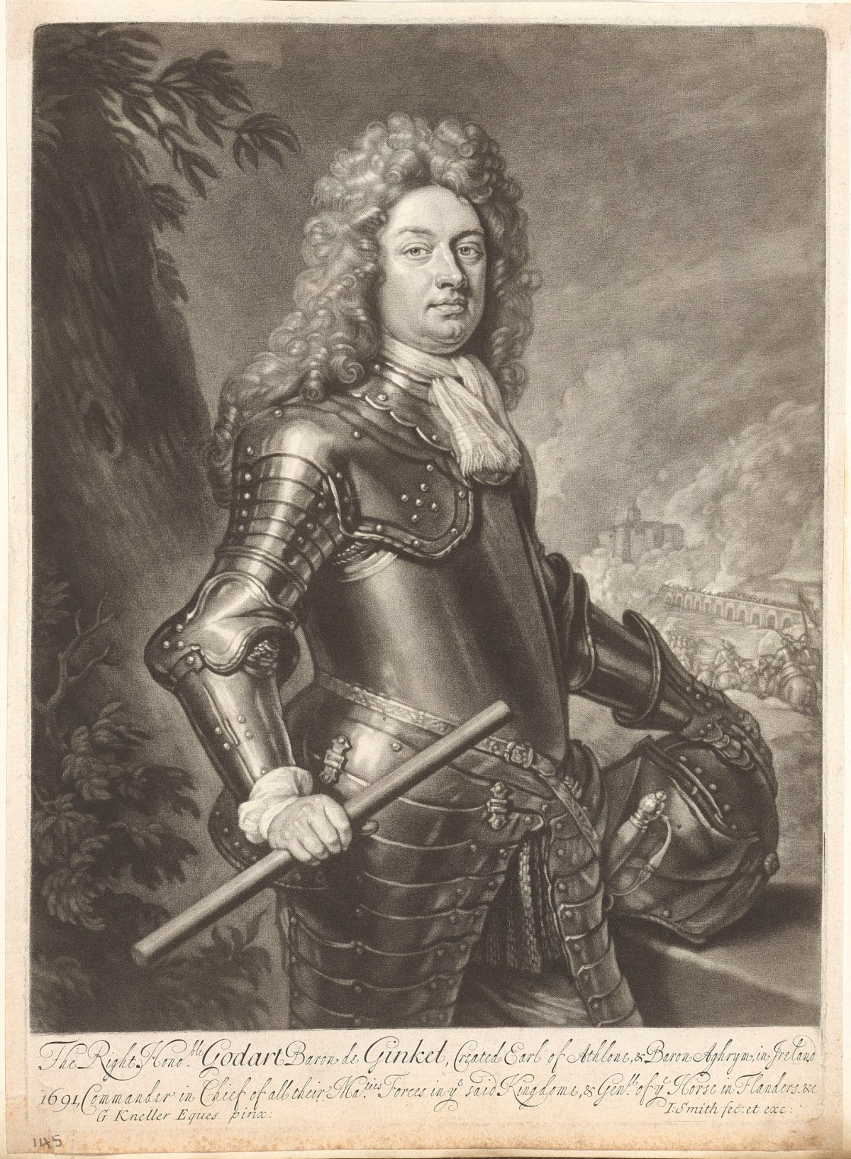 Sir Godfrey Kneller Bt., Godard van Reede-Ginckel, first earl of Athlone