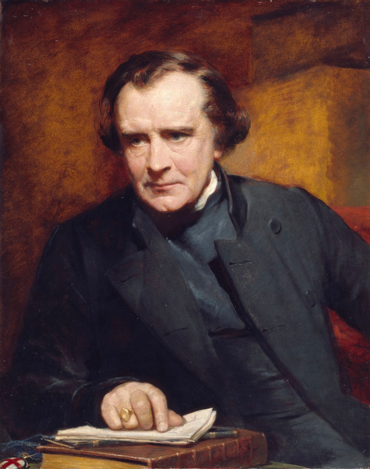 George Richmond RA, Portrait of Samuel Wilberforce, Bishop of Oxford; Honorary Chaplain to the Royal Academy