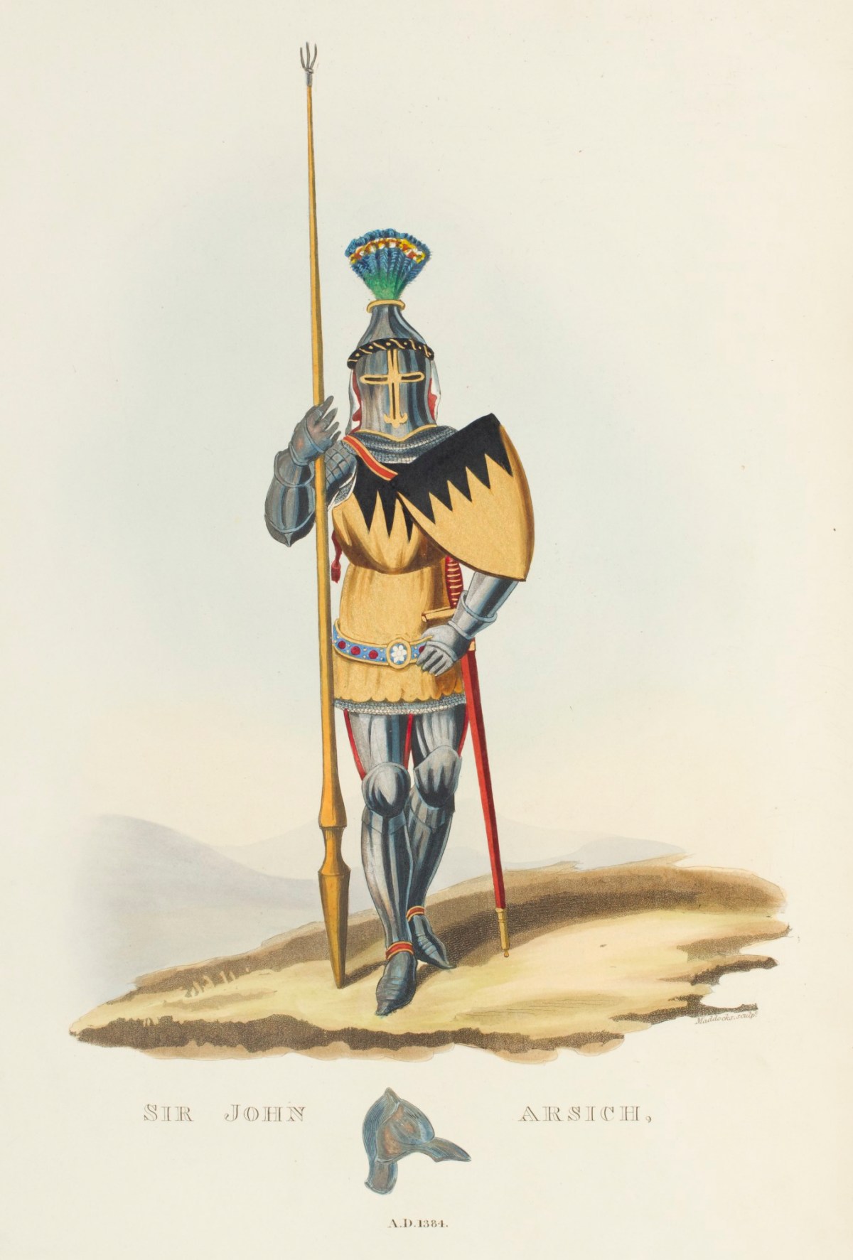 Sir Samuel Rush Meyrick, Sir John Arsich