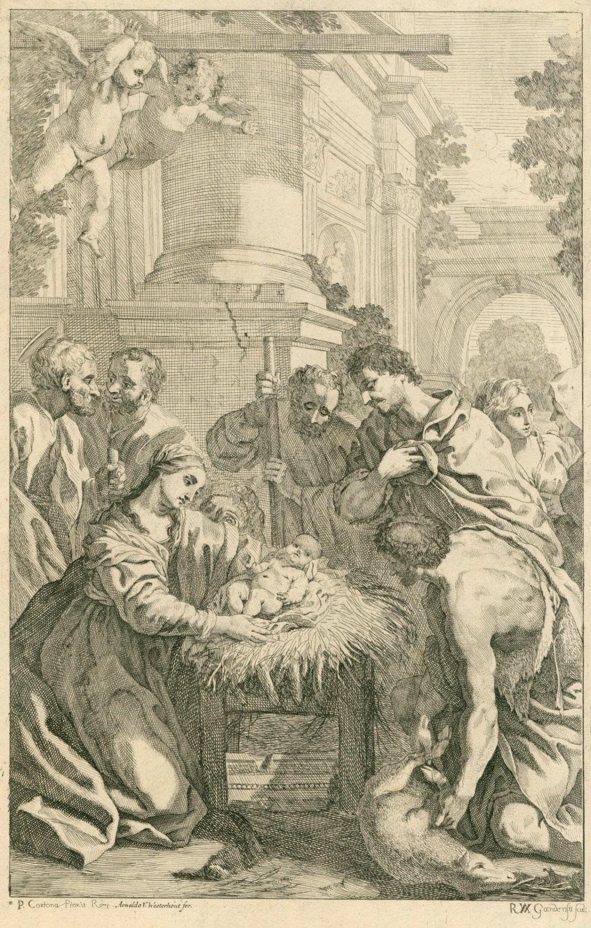 Pietro da Cortona, The Adoration of the Shepherds