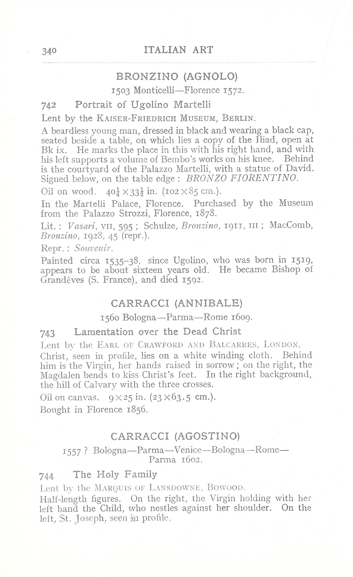 Page 344 of 1930 - Exhibition of Italian Art 1200-1900