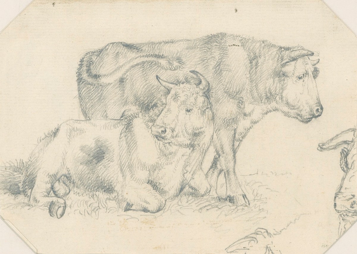 Sir Edwin Landseer RA, Two cattle