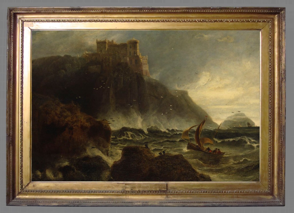 Unknown, Frame for William Daniell RA 'Culzean Castle, Ayrshire' (or View on the Coast of Scotland)