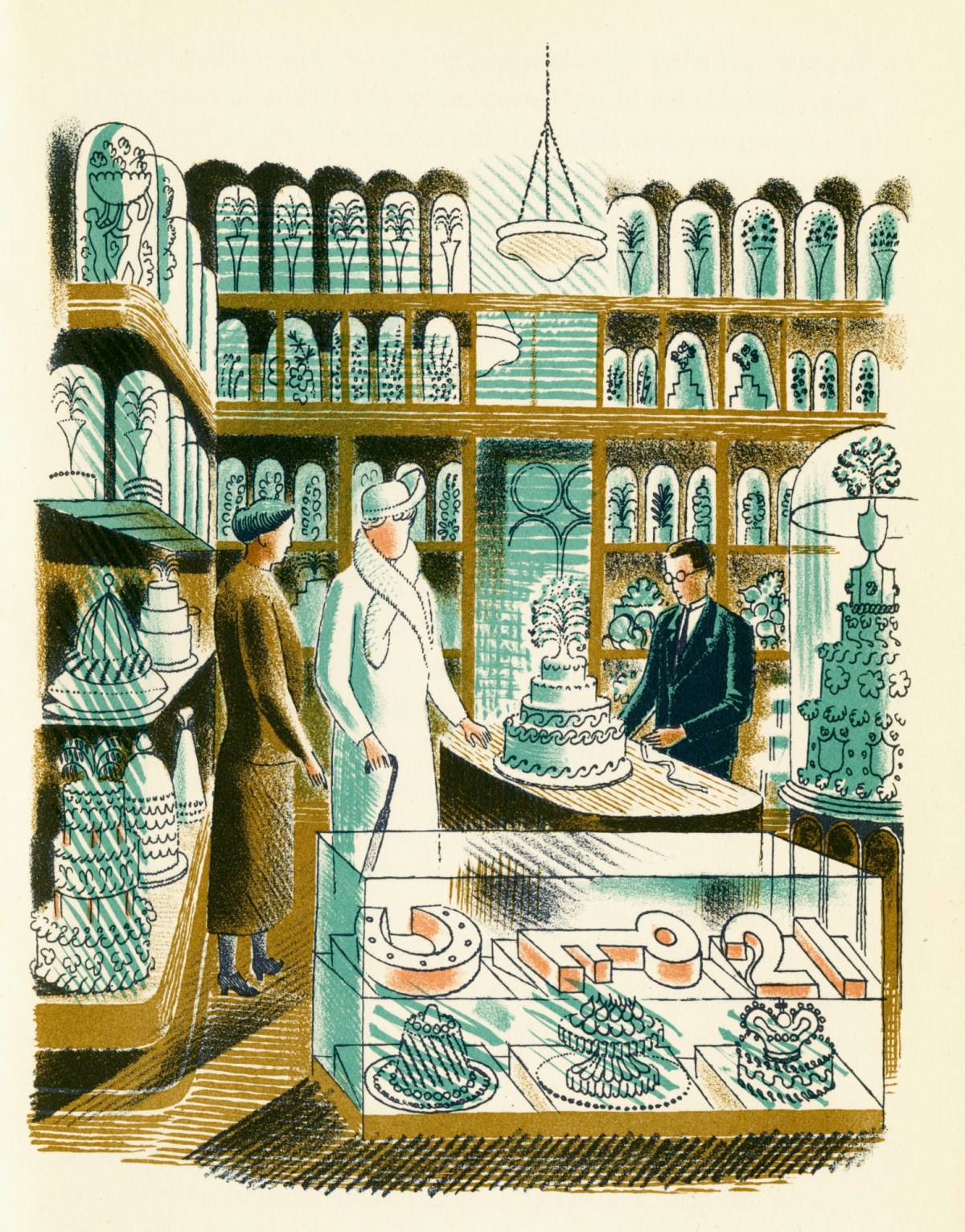 Eric Ravilious, Wedding Cakes