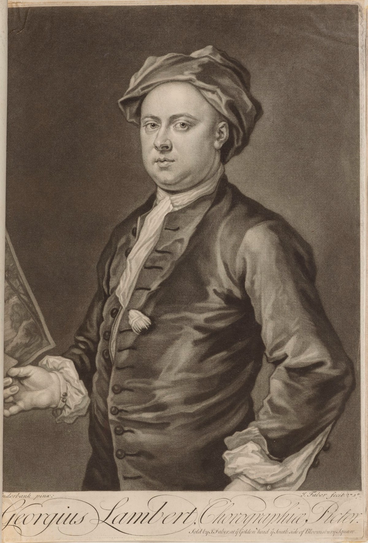 John Vanderbank, Portrait of George Lambert