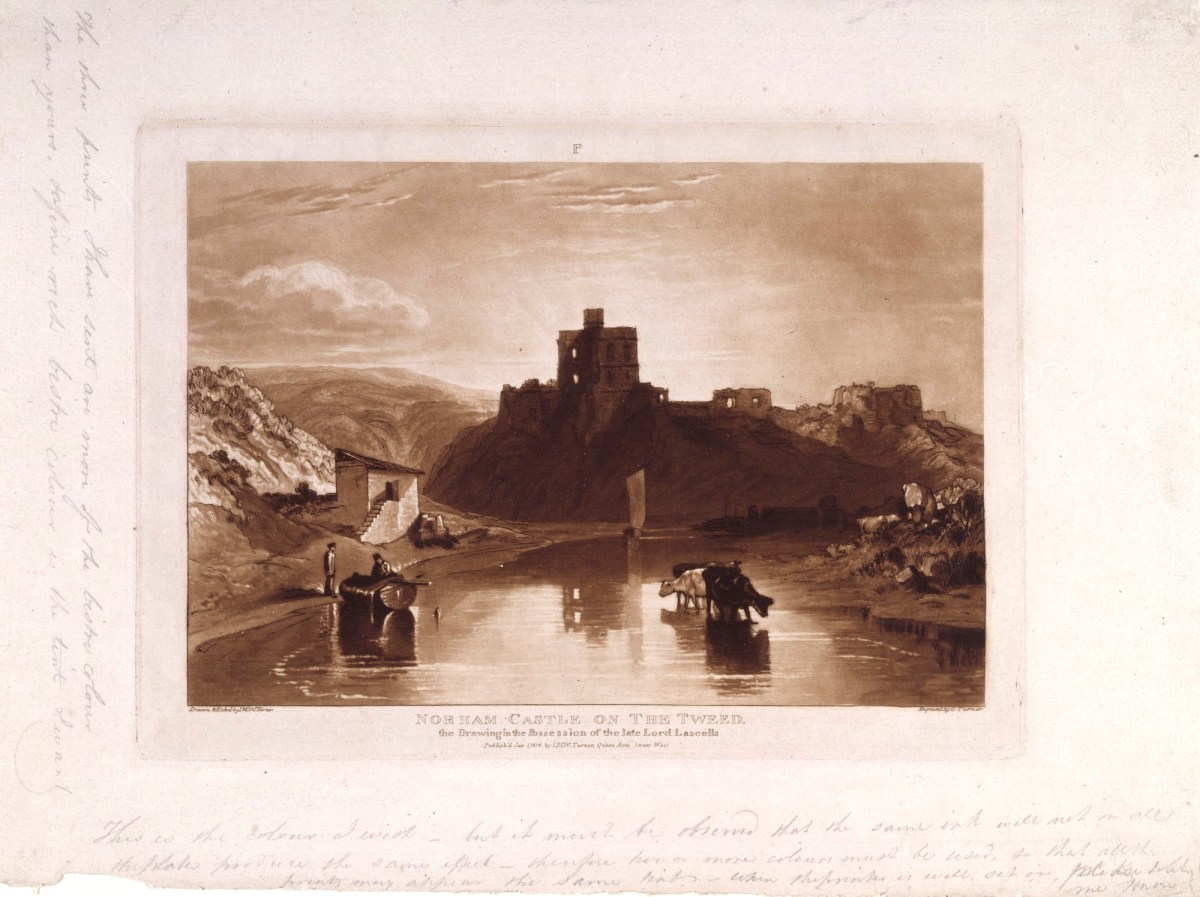 J.M.W. Turner RA, Norham Castle on the Tweed
