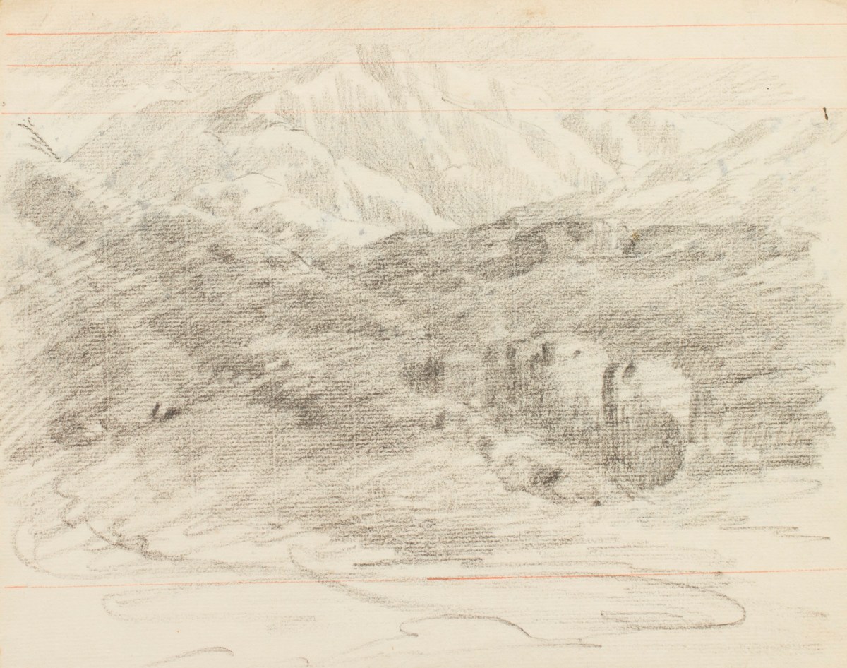 Philip Reinagle RA, A mountainous landscape