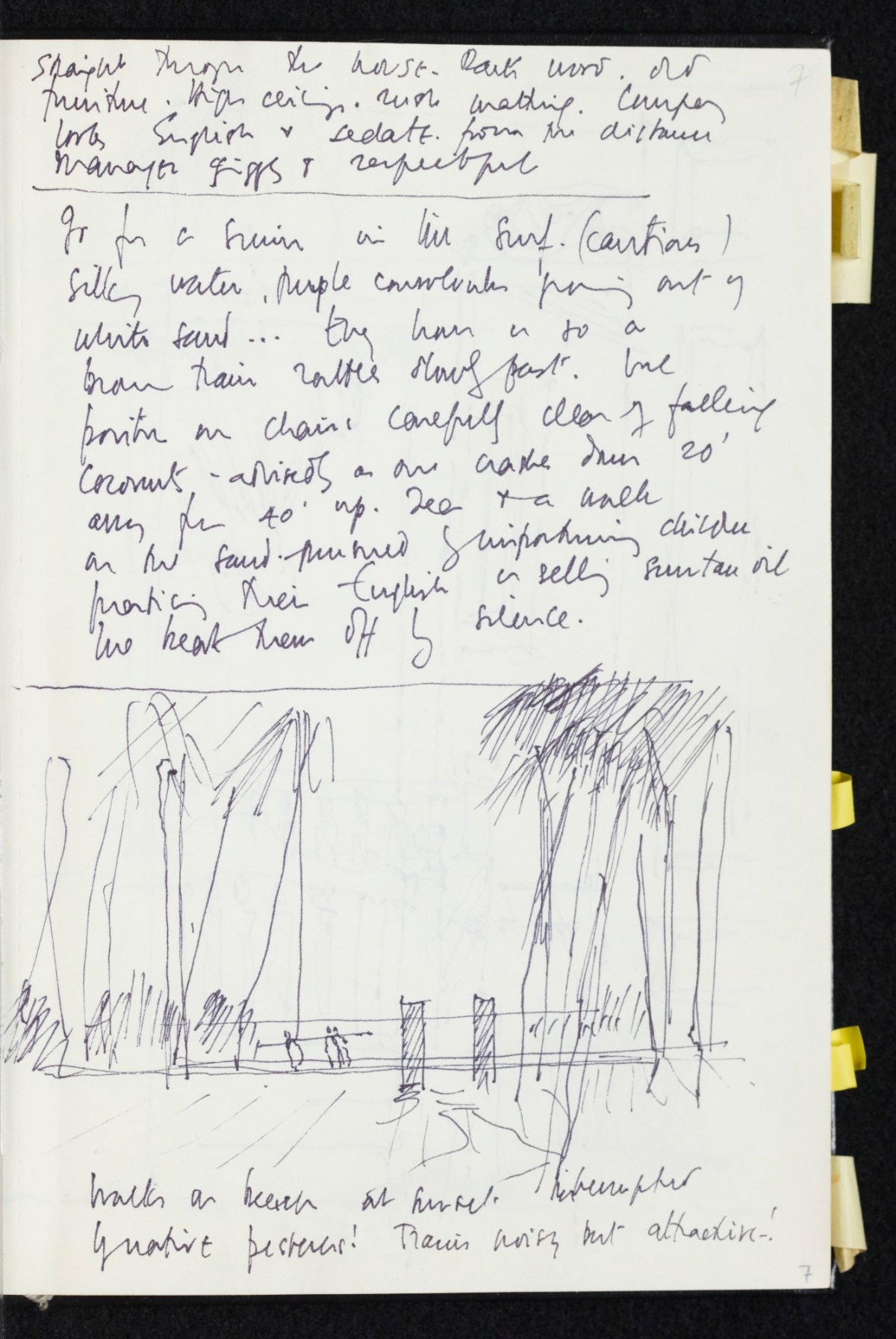 Sir Hugh Casson PRA, Sri Lanka sketchbook