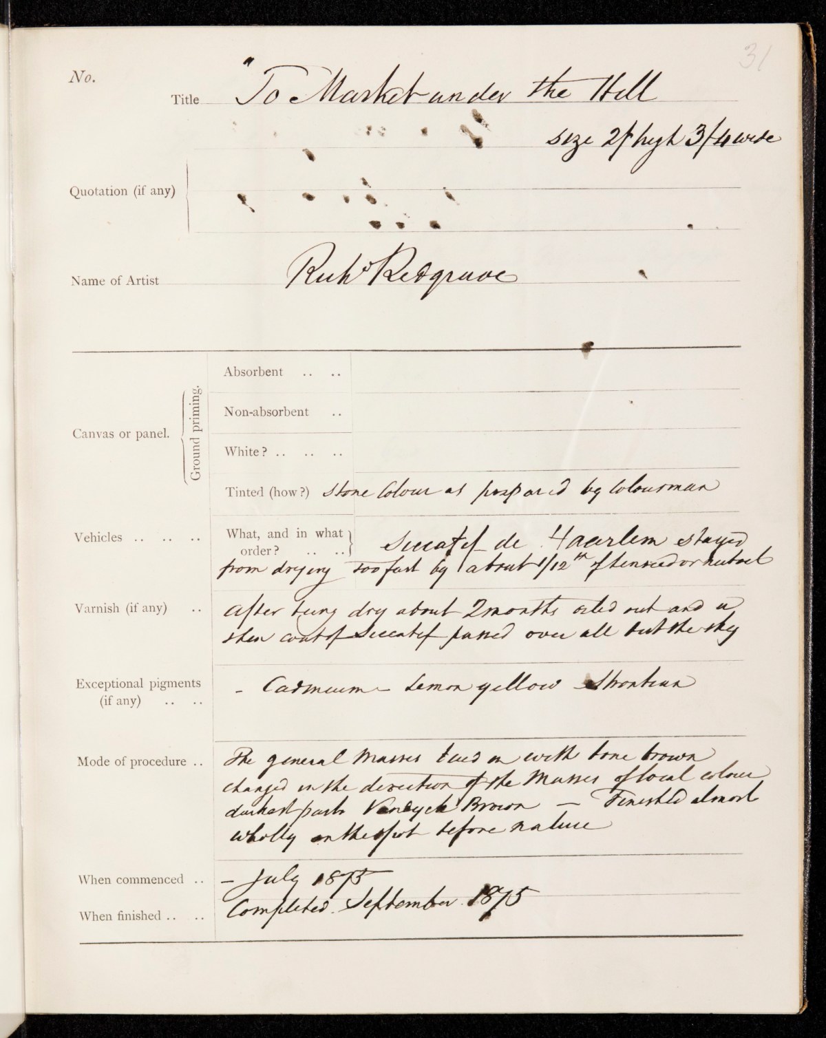 , Members' methods of procedure