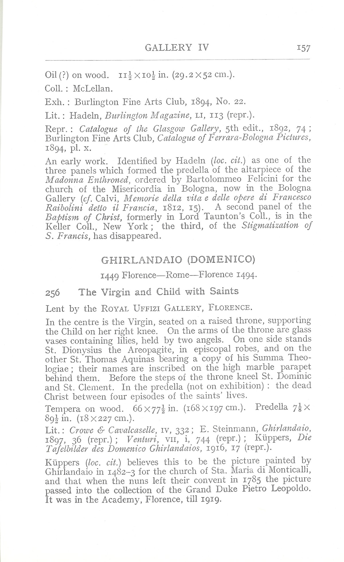 Page 161 of 1930 - Exhibition of Italian Art 1200-1900