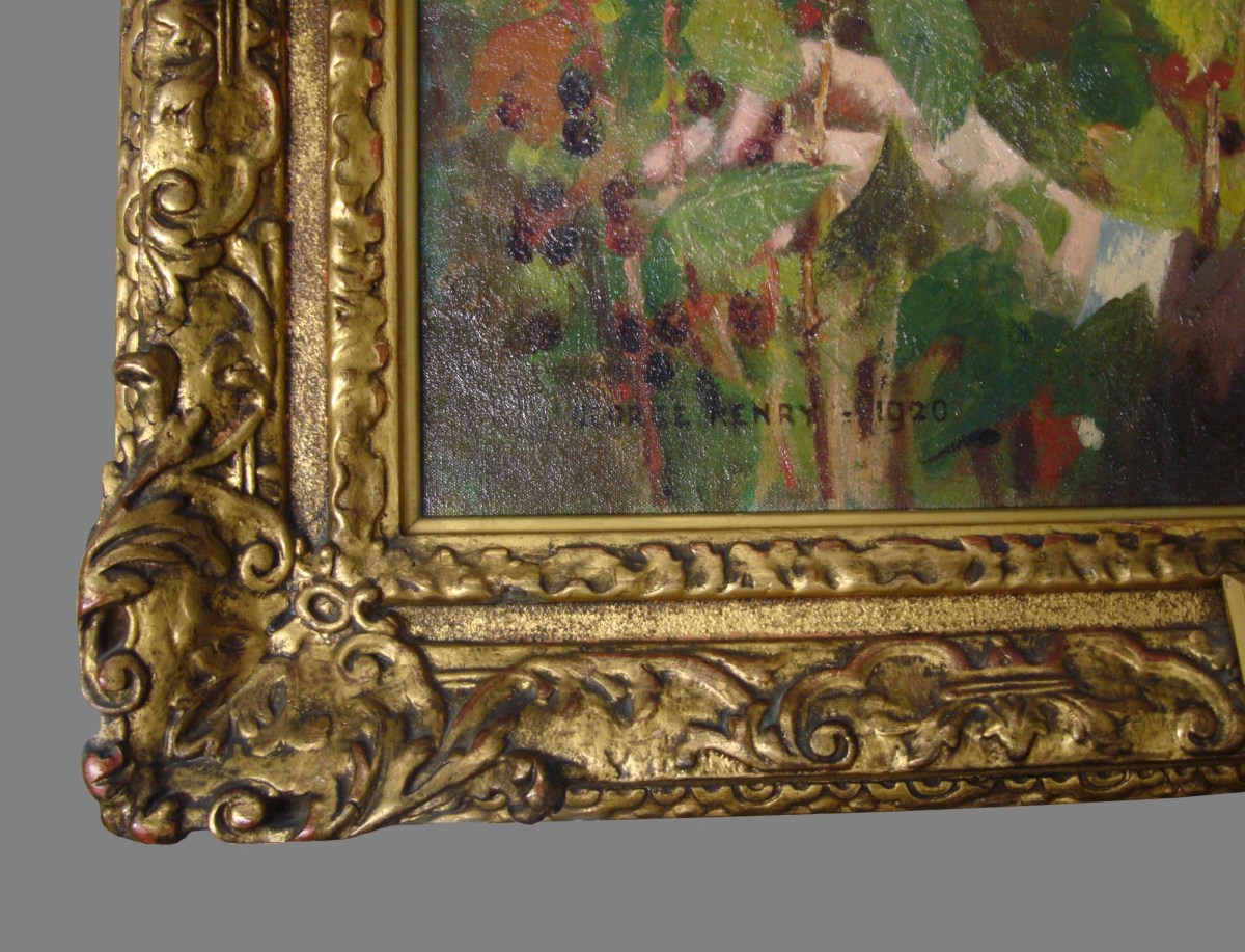Unknown, Frame for George Henry RA 'Brambles'