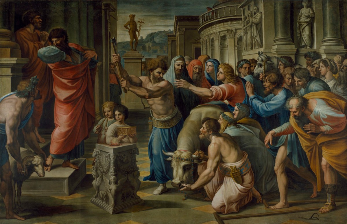 Sir James Thornhill, The Sacrifice at Lystra