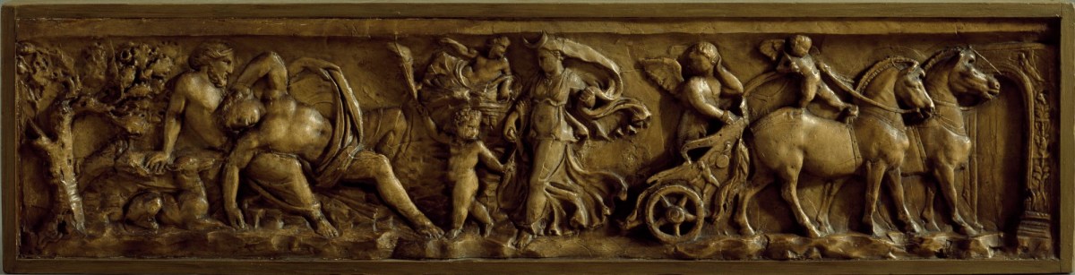 Capitoline Museums (Rome), Cast of sarcophagus (of Gerontia) with front panel showing Endymion and Selene