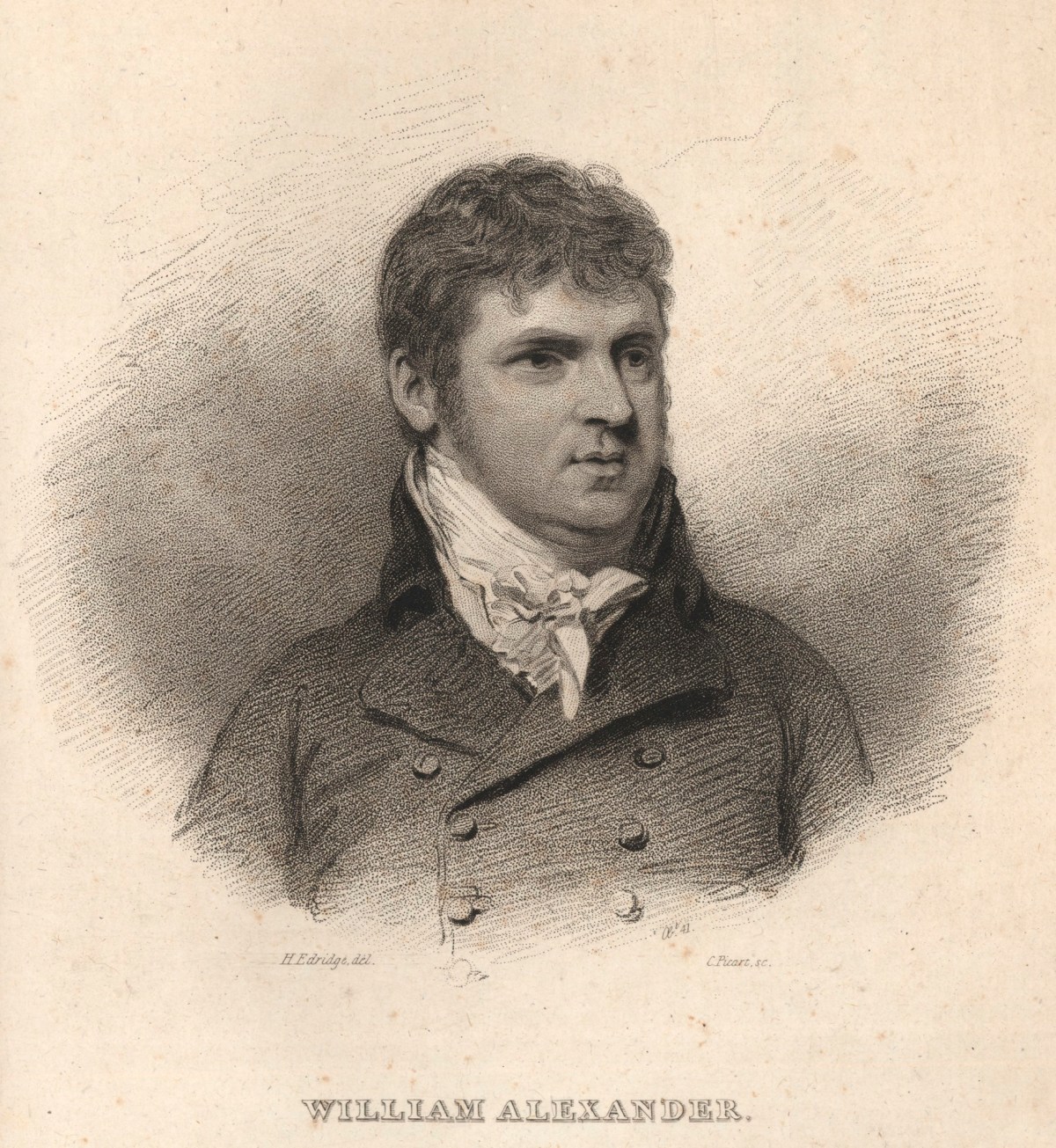 Henry Edridge ARA, Portrait of William Alexander