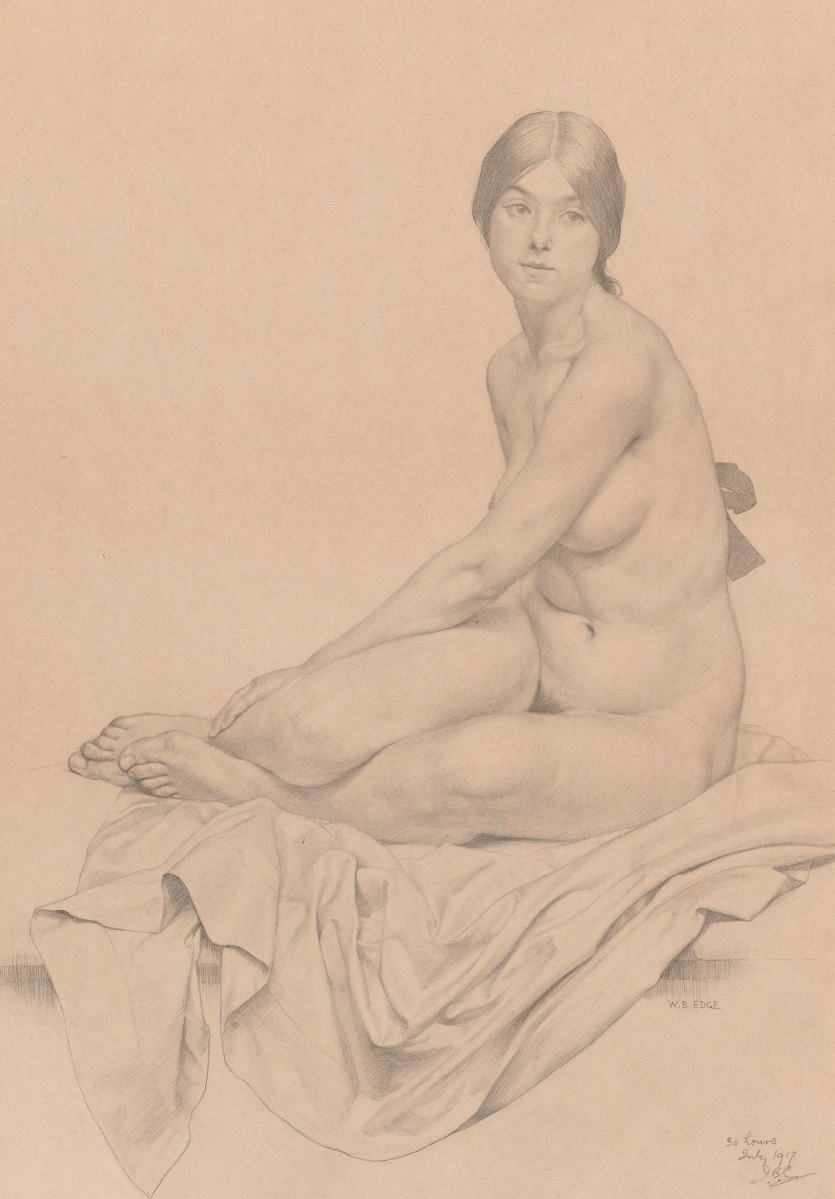 Free Nude Sketch Art