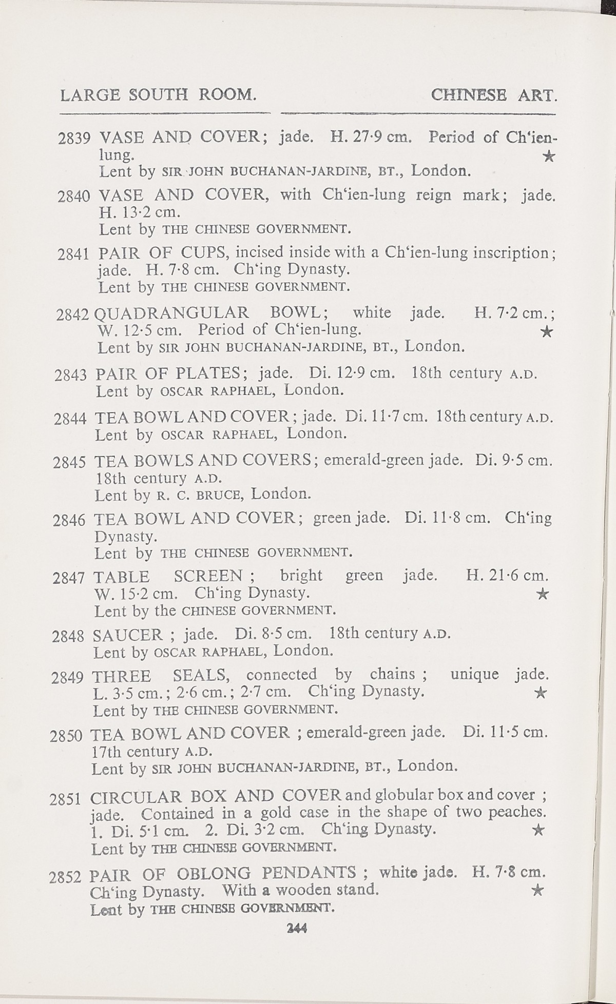 Page 272 of 1935-36 - International Exhibition of Chinese Art