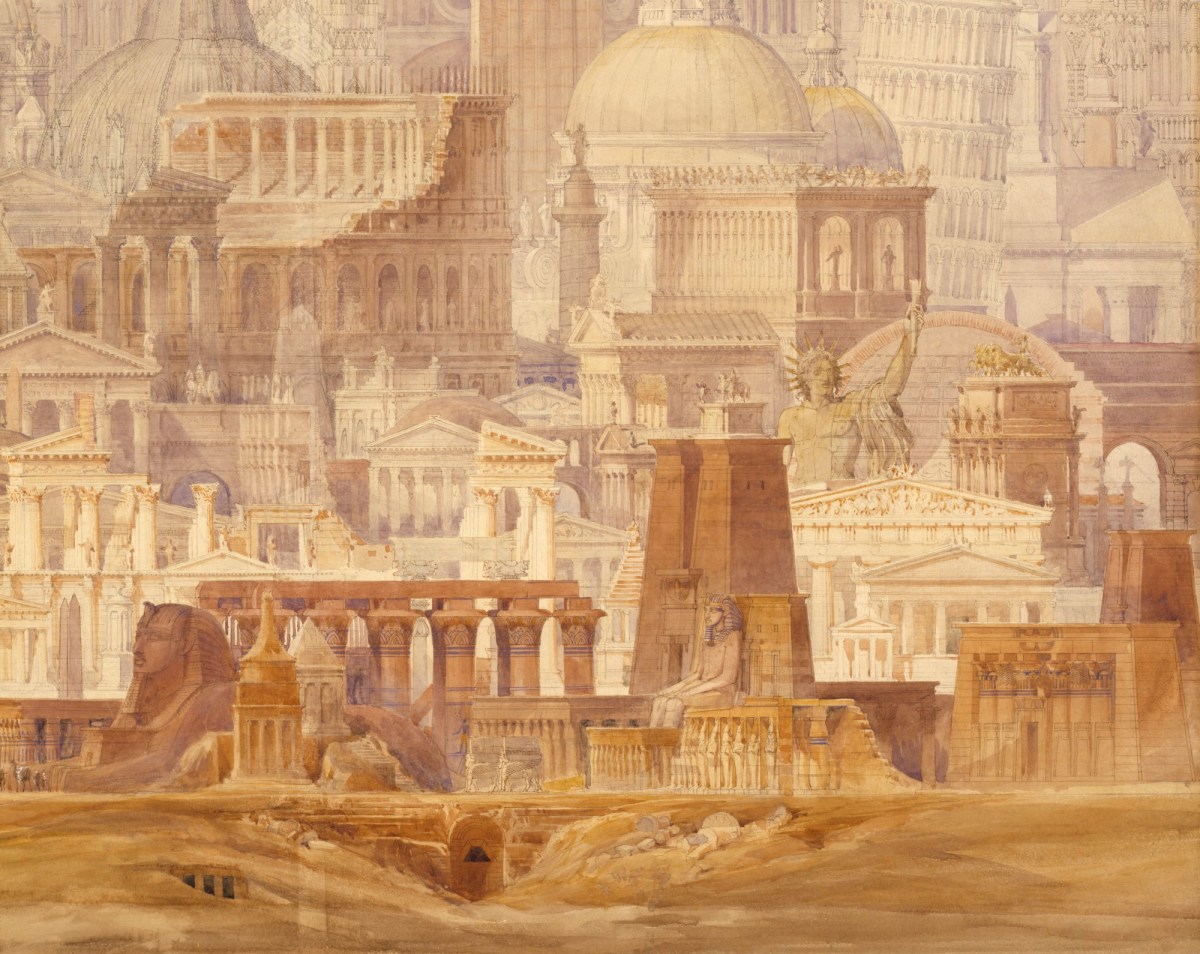C.R. Cockerell RA, The Professor's Dream
