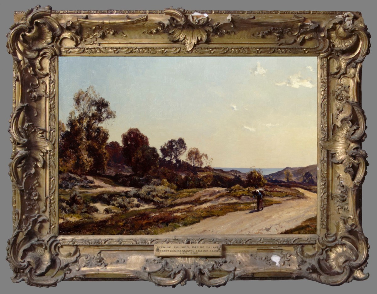 Unknown, Frame for Sir Herbert Hughes-Stanton RA 'Evening: Equihen, Pas de Calais'