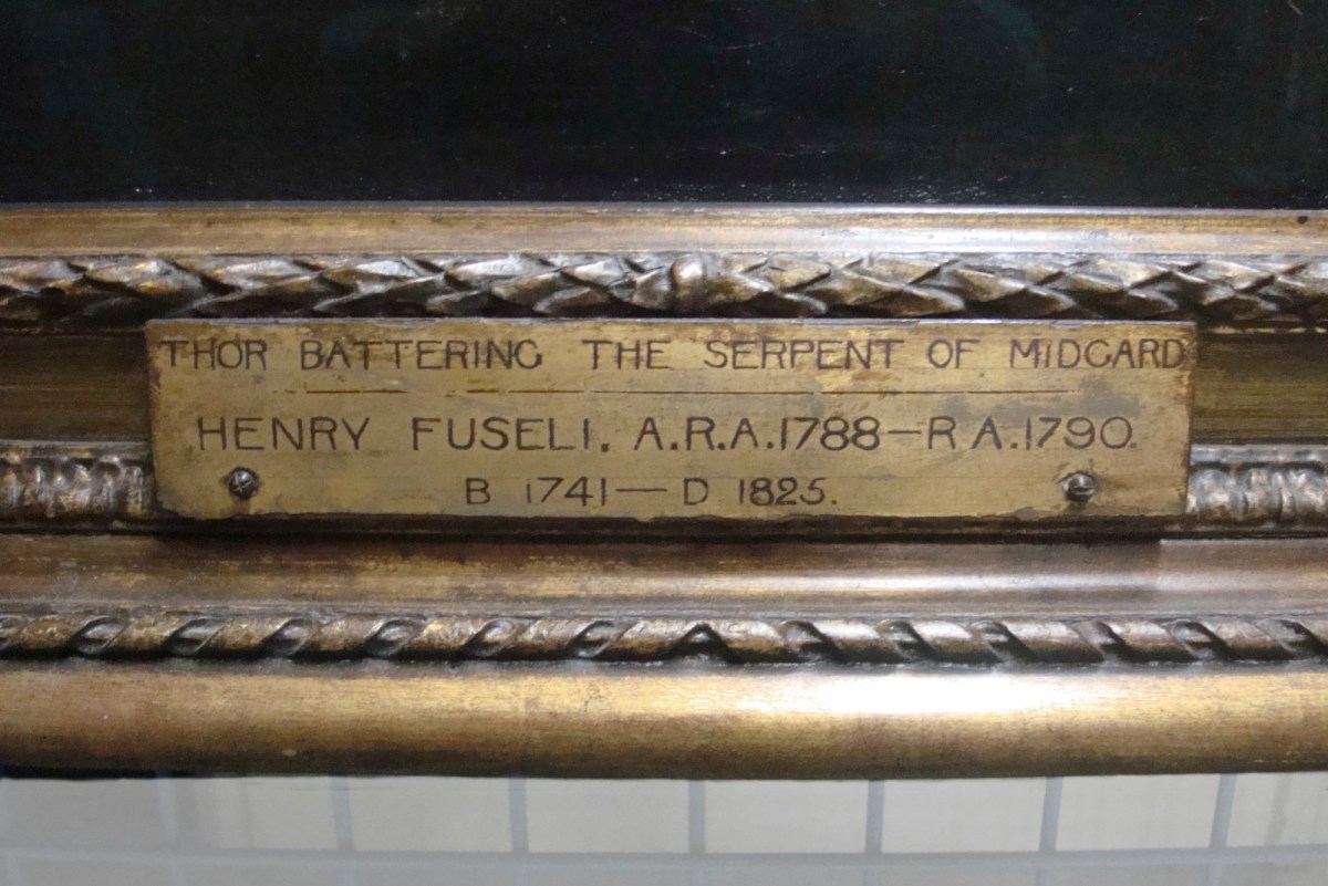 , Frame for Henry Fuseli RA 'Thor battering the Midgard Serpent'
