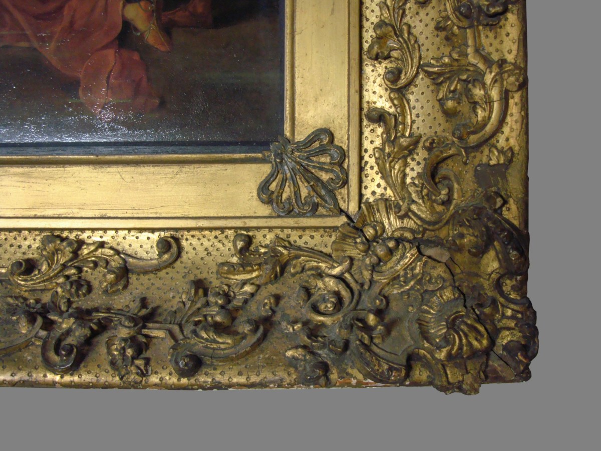 Unknown, Frame for Edward Bird RA 'Proclaiming Joash King'
