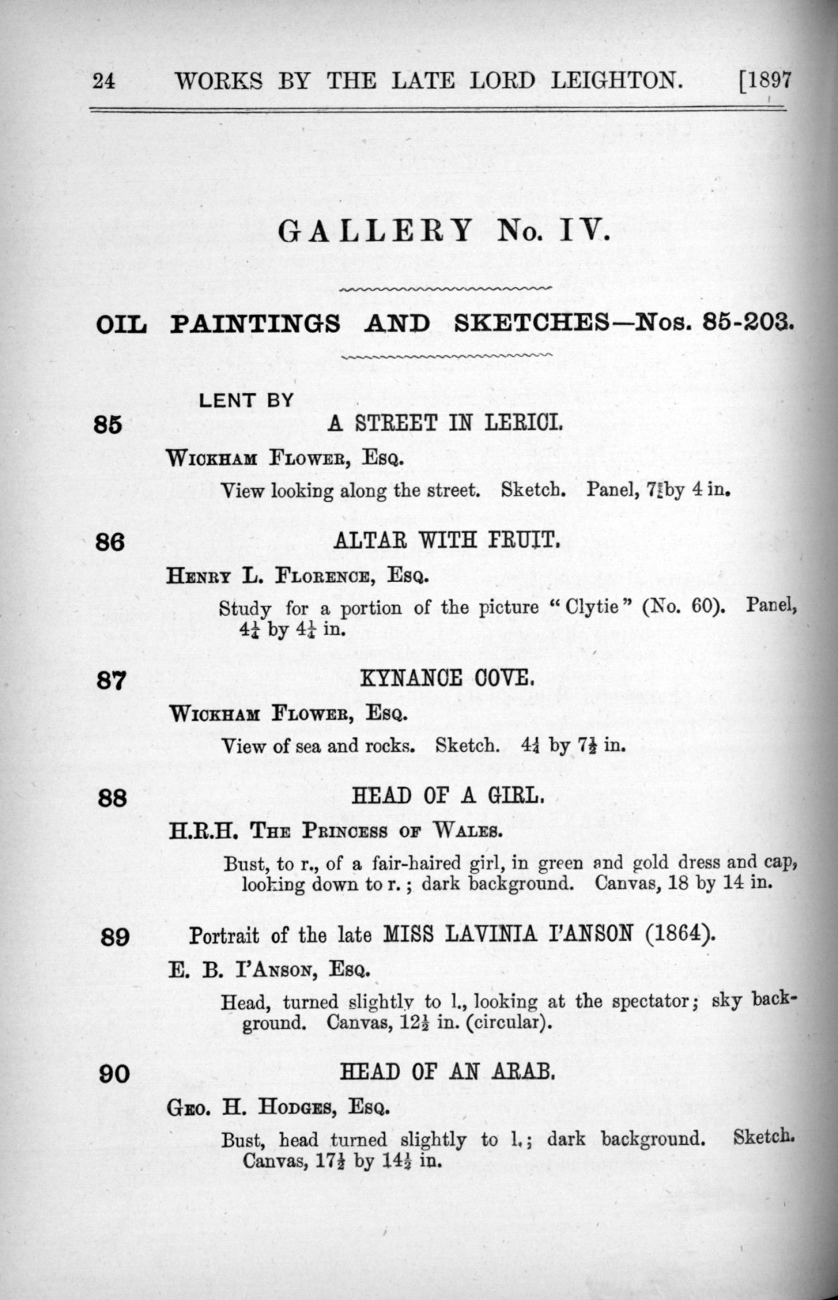 Page 24 of 1897 - Lord Leighton PRA