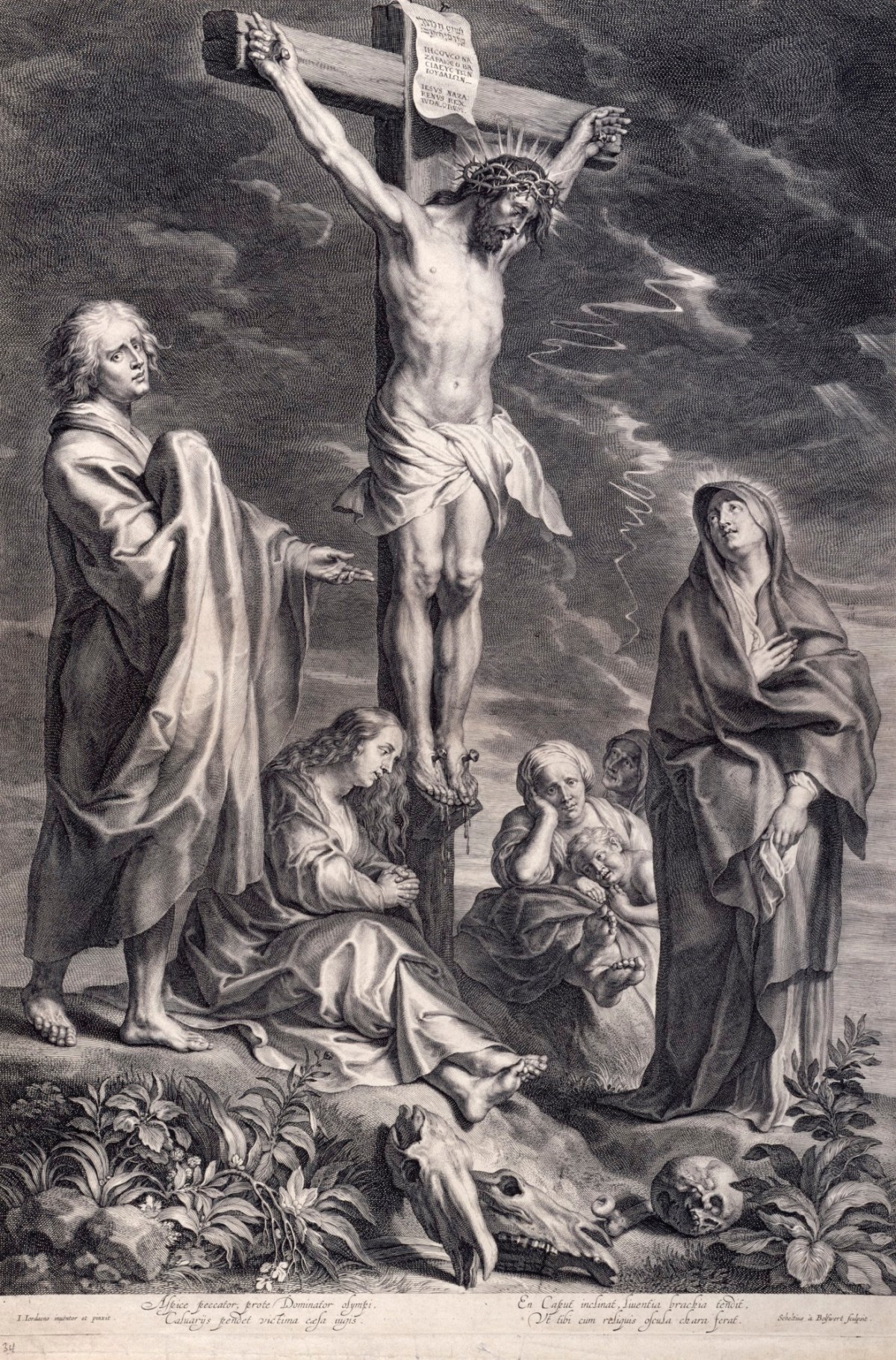 Schelte à Bolswert, Christ on the Cross