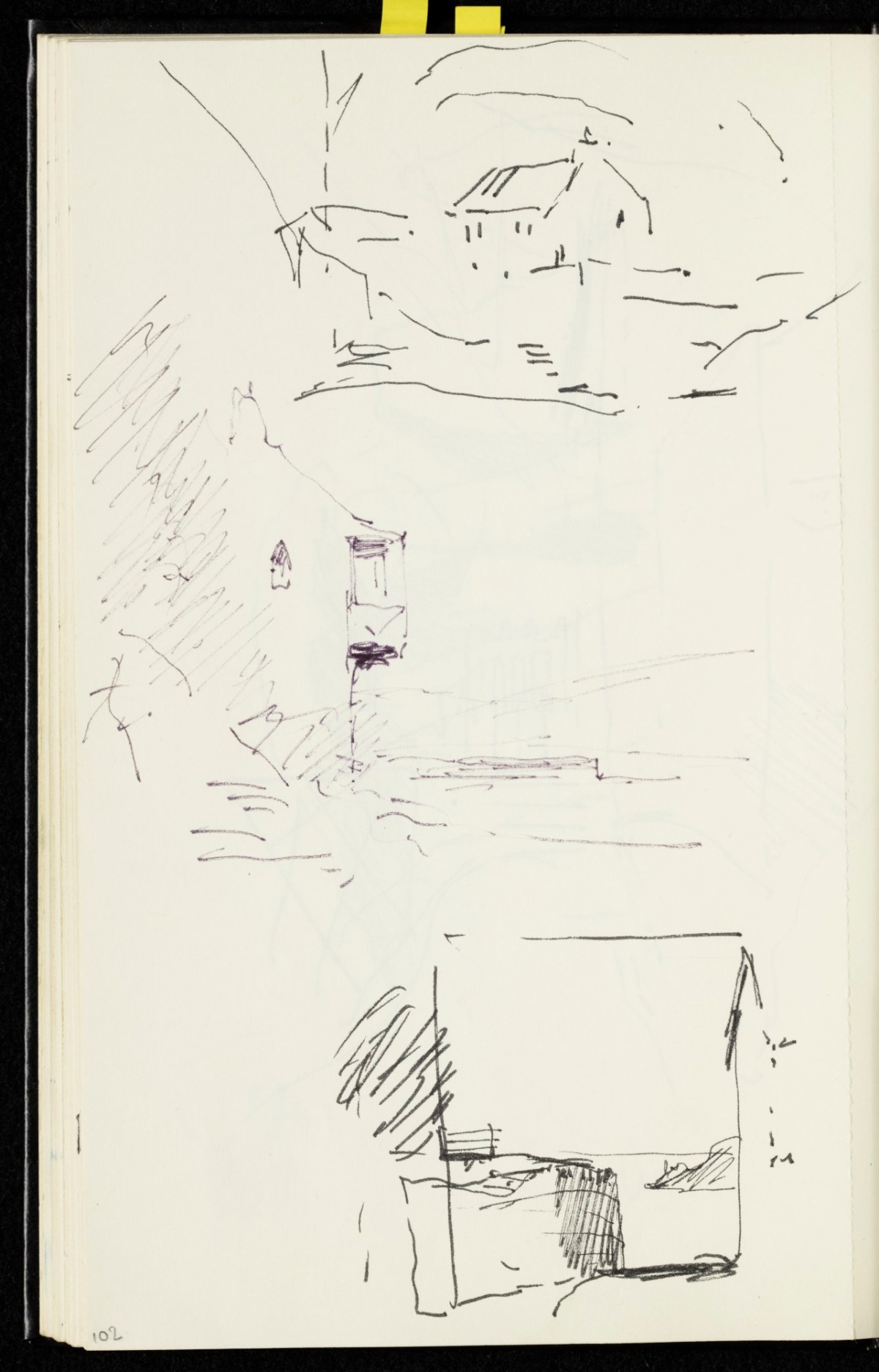 Sir Hugh Casson PRA, Majorca, Italy and Pembrokeshire sketchbook