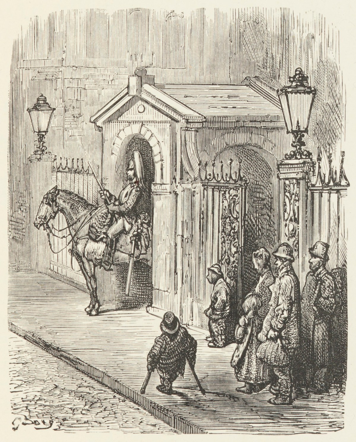 Gustave Doré, The Horse Guards