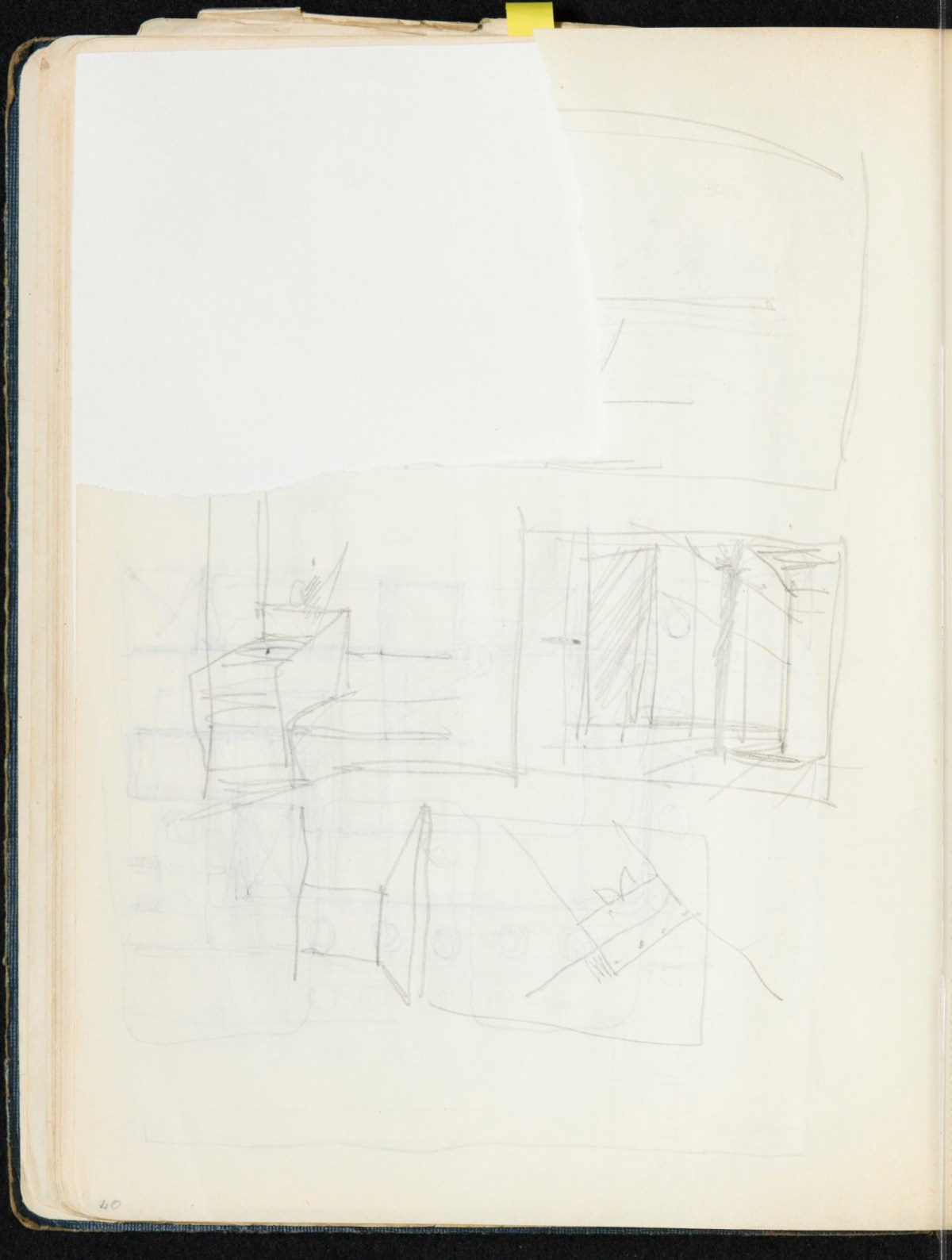 Sir Hugh Casson PRA, Britannia and Glyndebourne sketchbook